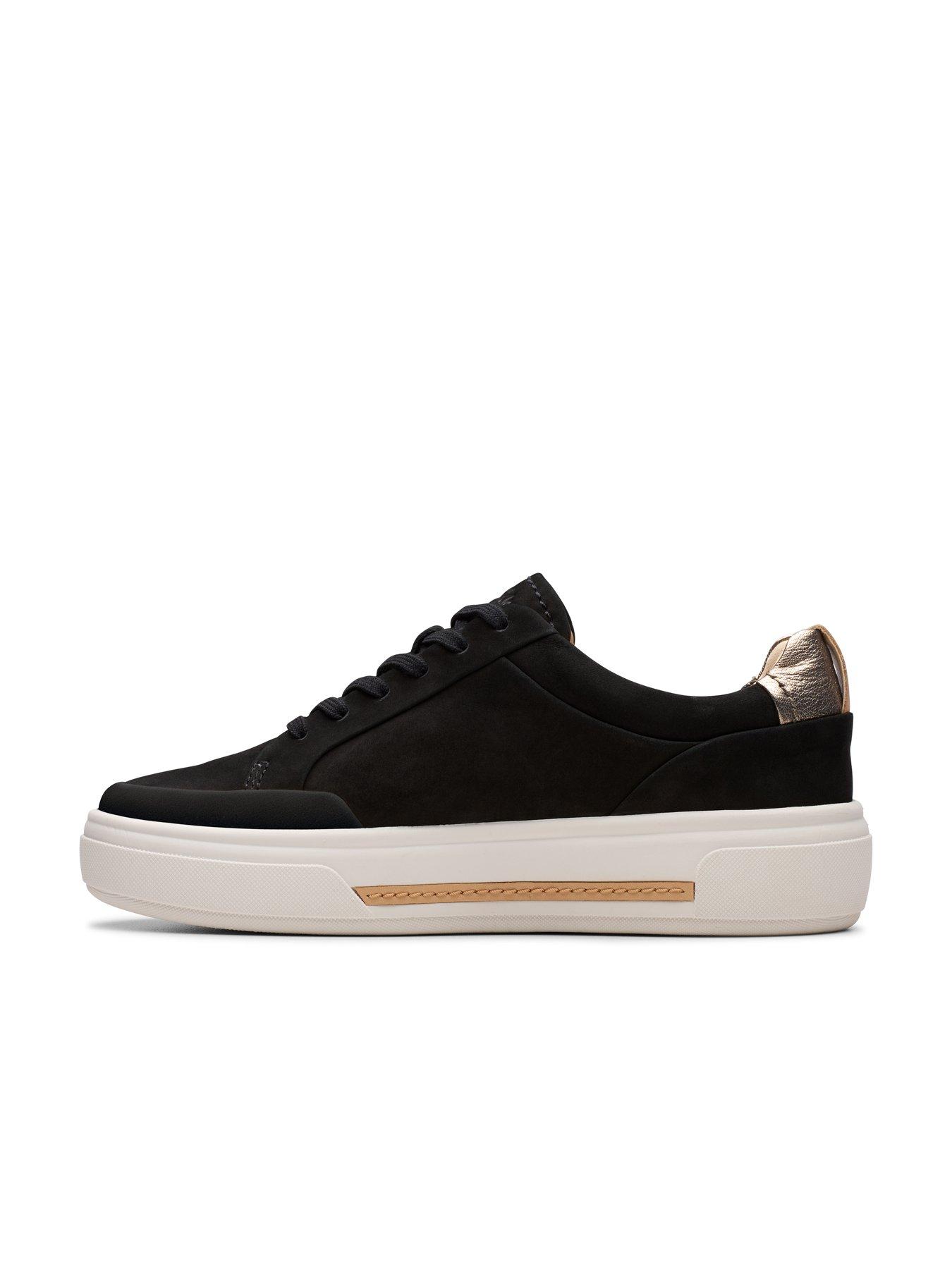  image of clarks-hollyhock-zip-trainer-black