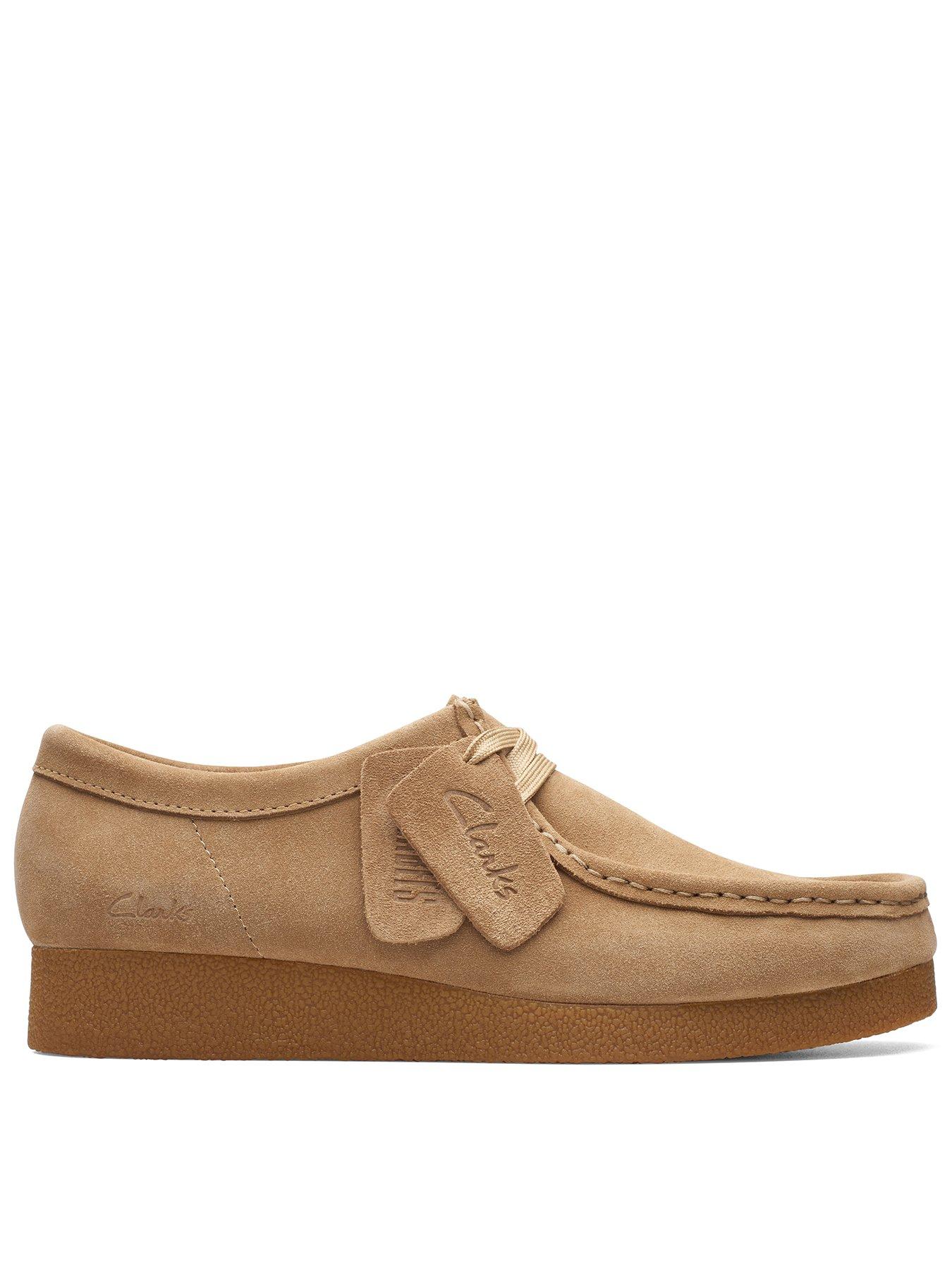 clarks-wallabee-dark-sand