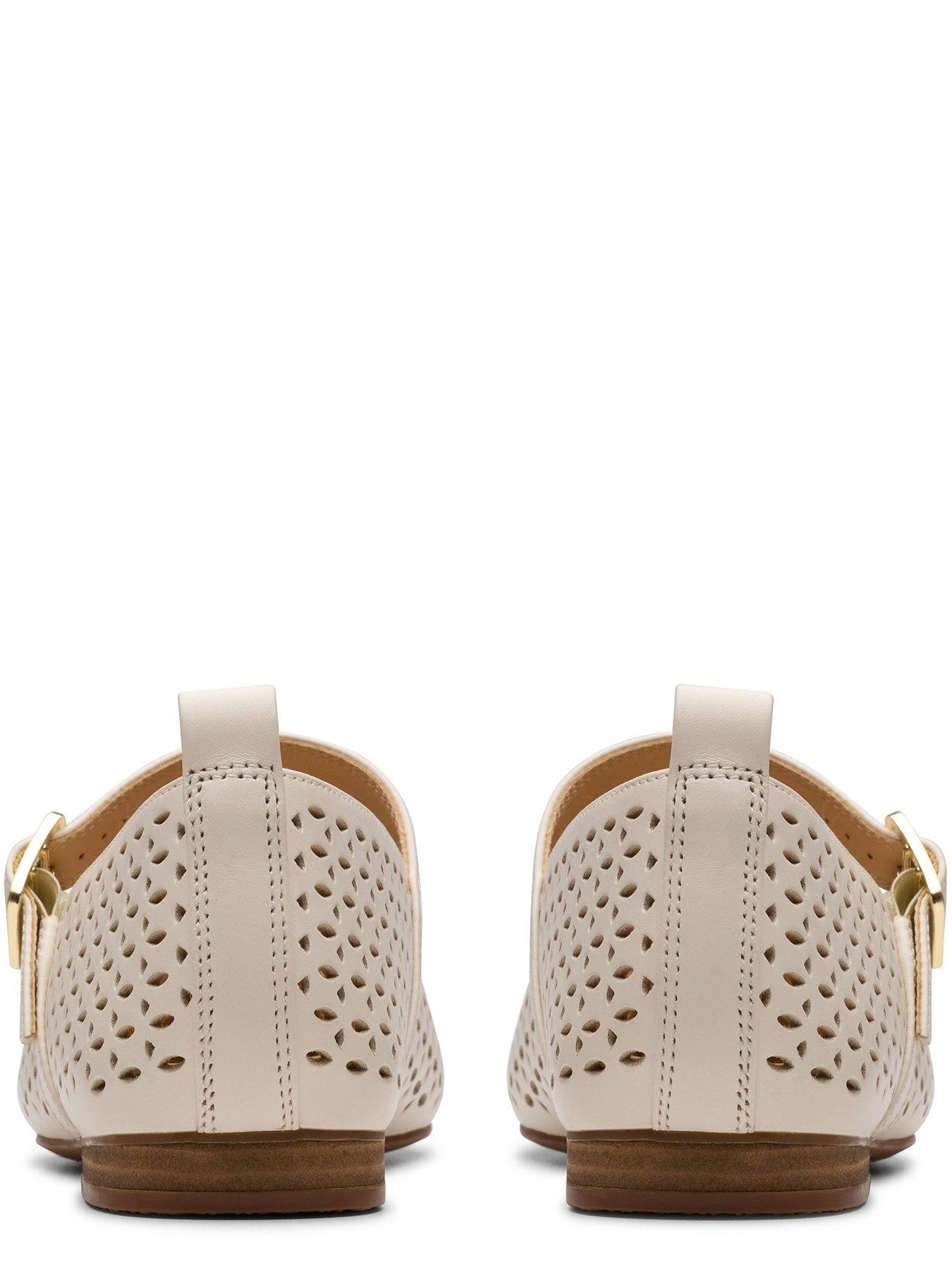  image of clarks-fawna-jane-woven-mary-jane-shoe-cream