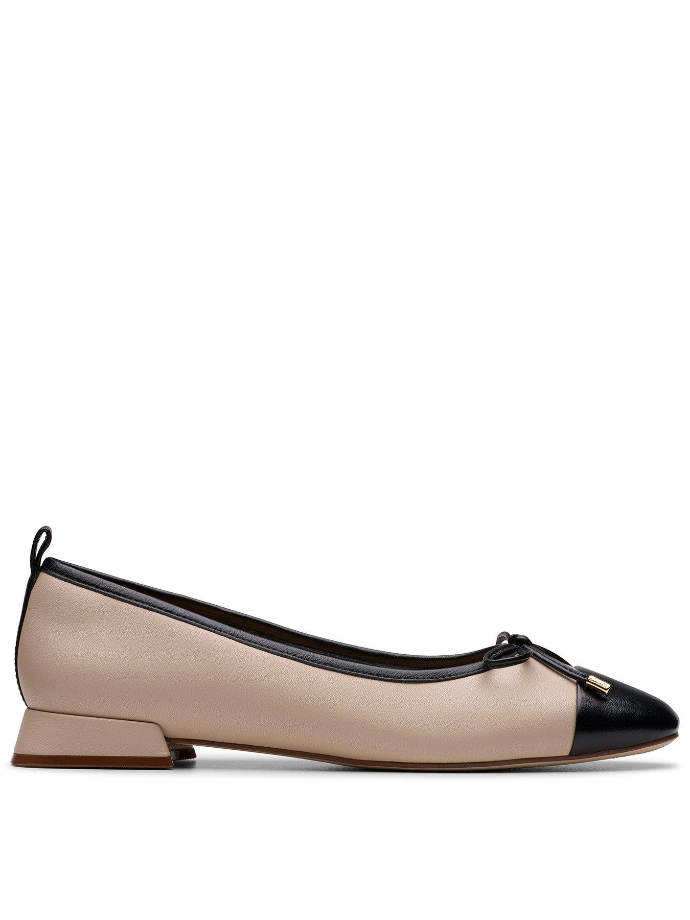  image of clarks-ubree-15-poppy-leather-ballerina-beige