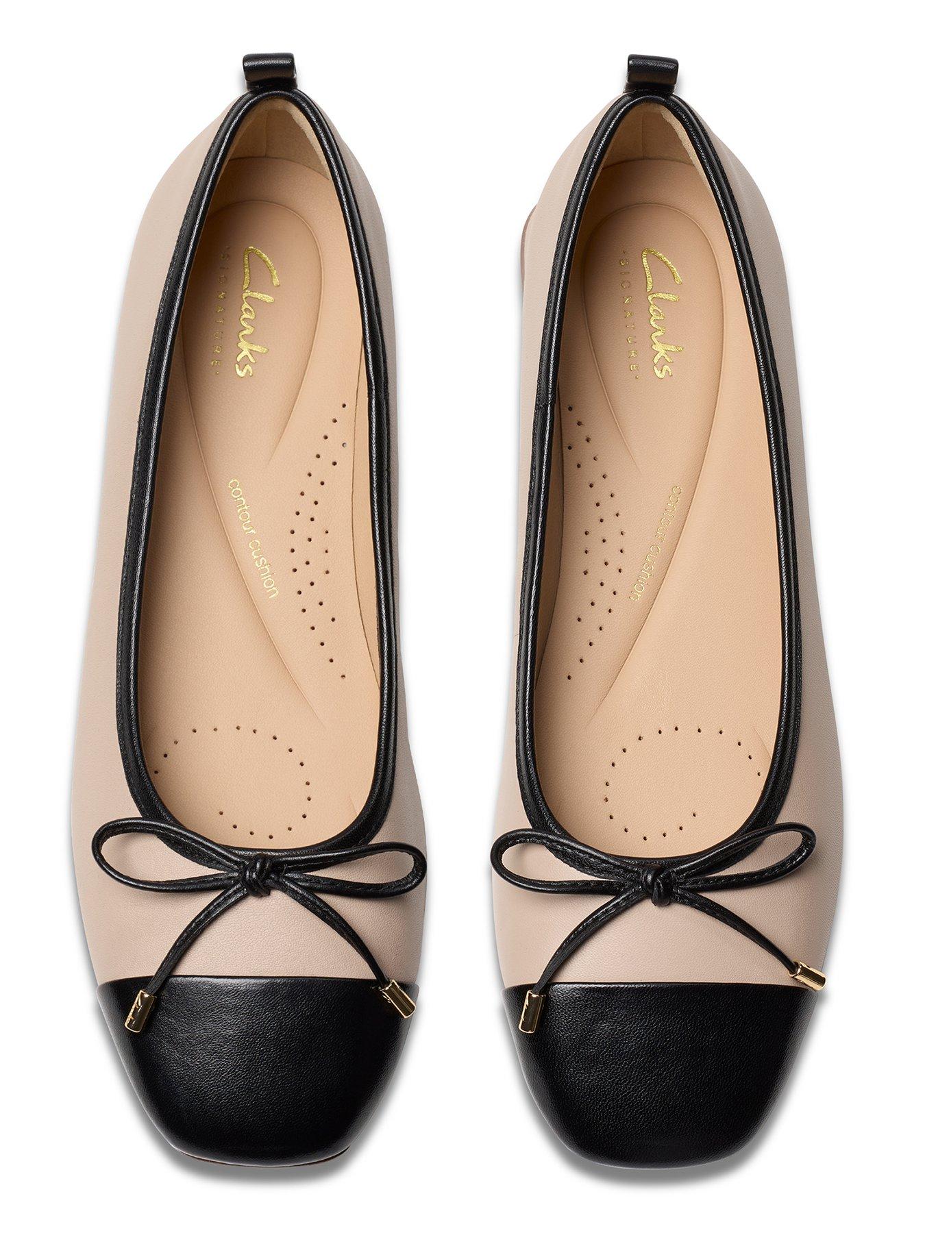  image of clarks-ubree-15-poppy-leather-ballerina-beige