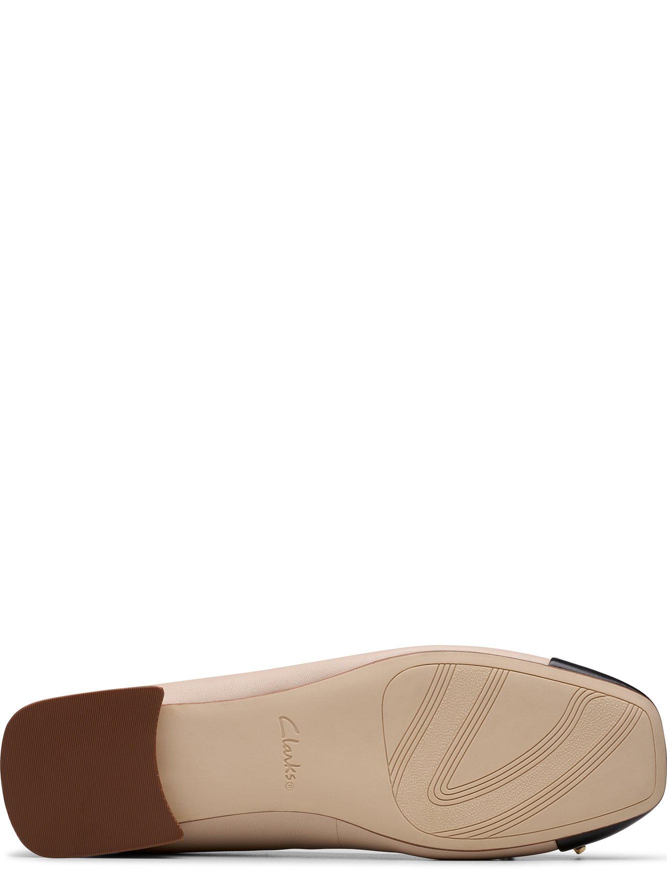  image of clarks-ubree-15-poppy-leather-ballerina-beige