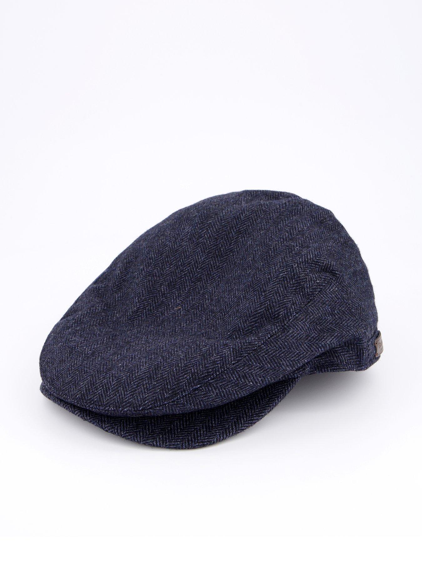 undefined Barlow Flat Cap - Navy