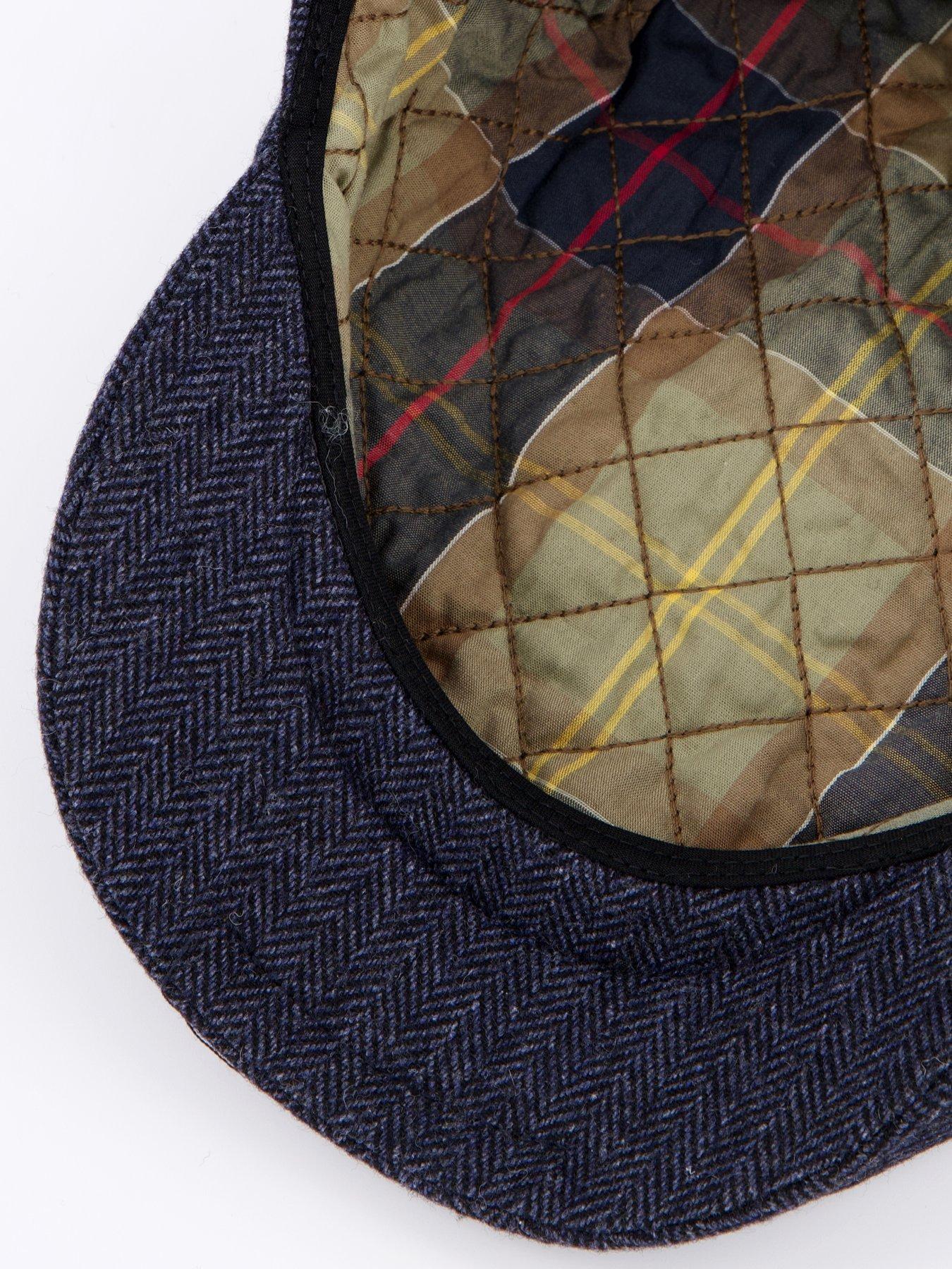 Image 4 of 4 of Barbour Barlow Flat Cap - Navy