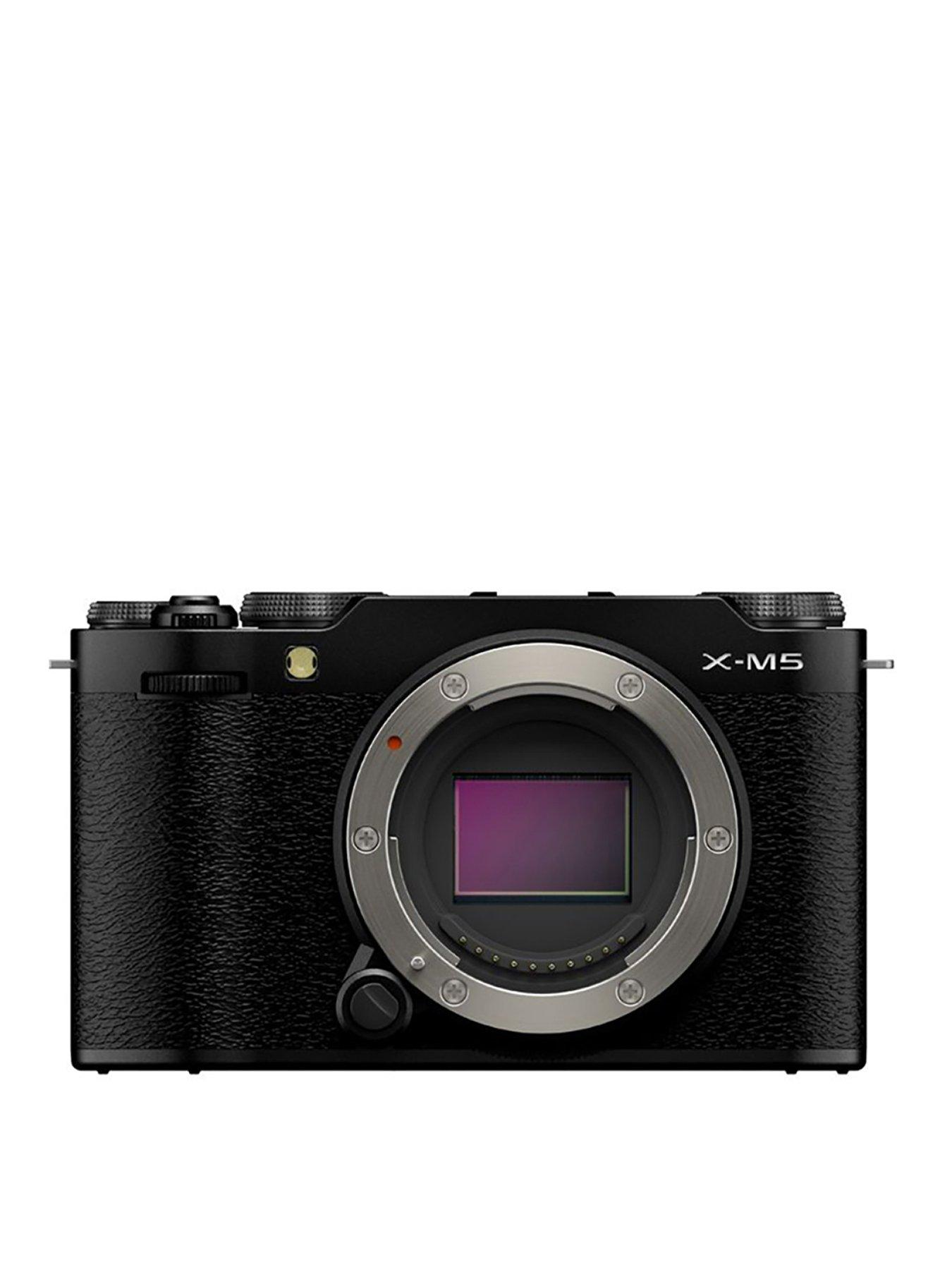 Fujifilm X-M5 Mirrorless Digital Camera - Black - Camera Only