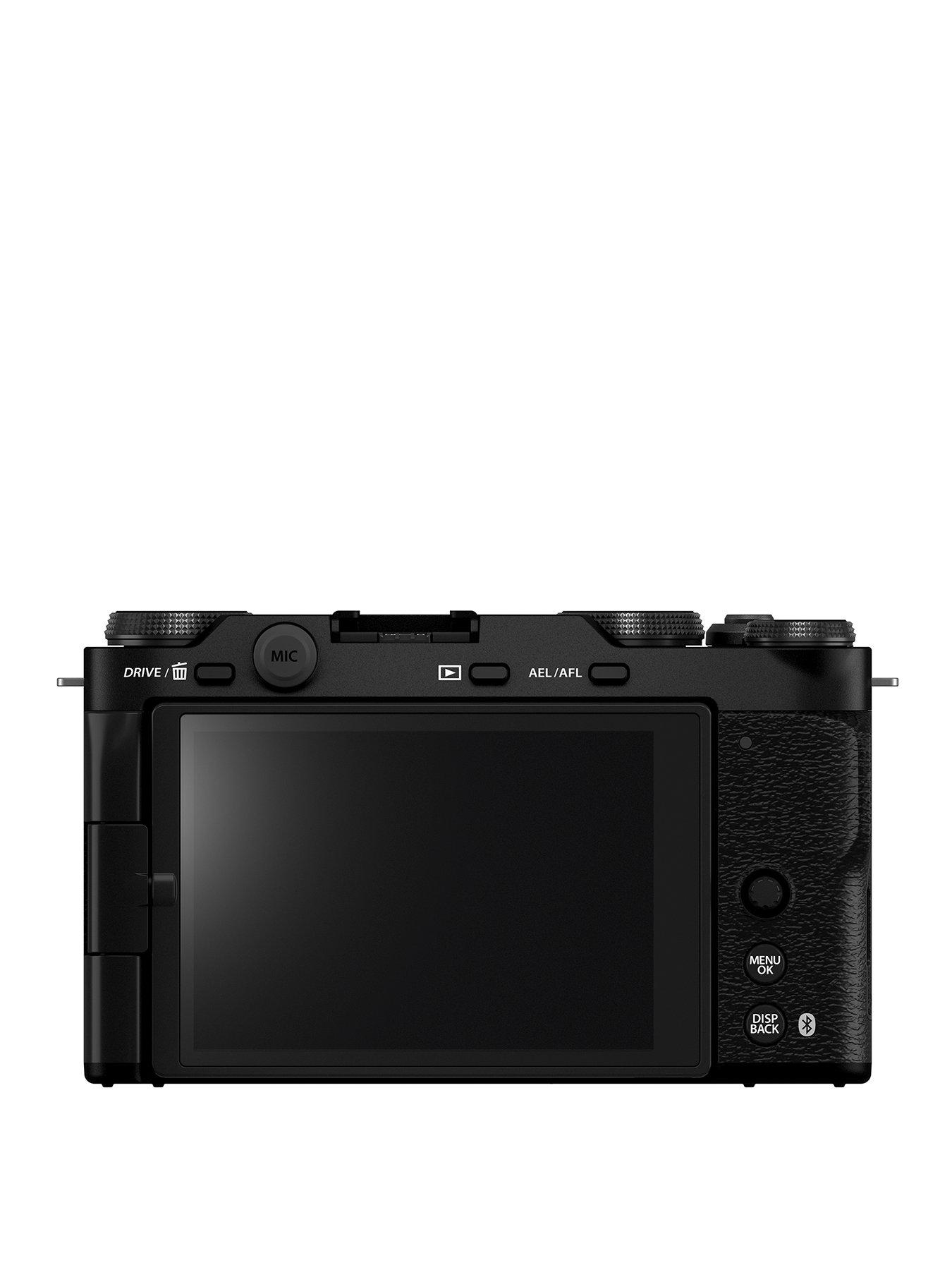  image of fujifilm-x-m5-camera-kit-inc-xc-15-45mm-lens-sandisk-128gb-extreme-pro-sdxc-card-and-system-bag-black