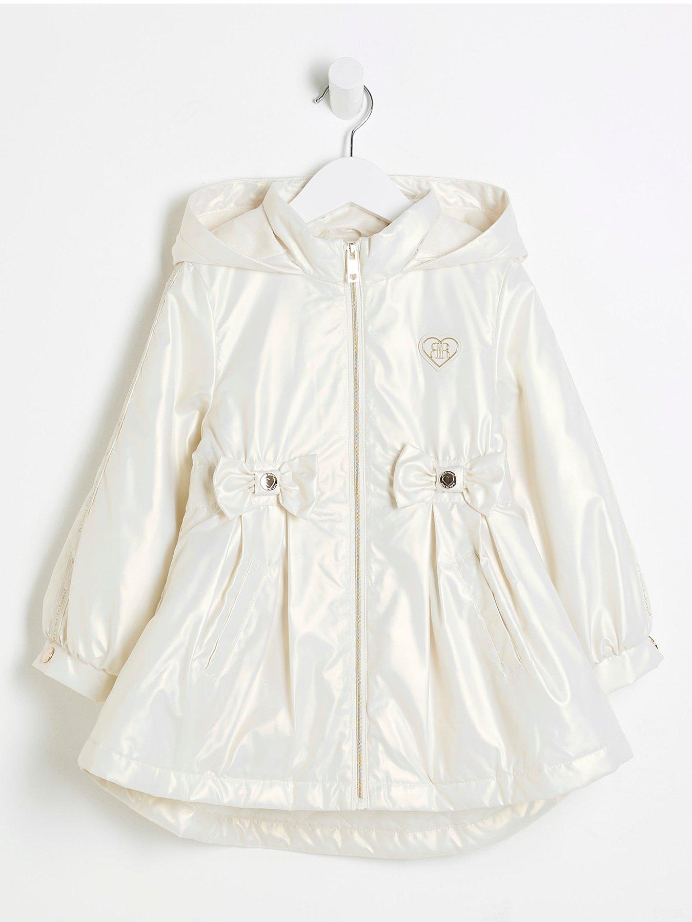 river-island-mini-girls-cinched-frill-raincoat-cream