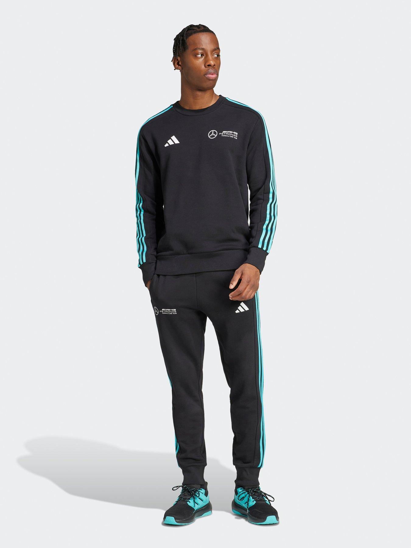  image of adidas-mens-mercedes-dna-pants-black