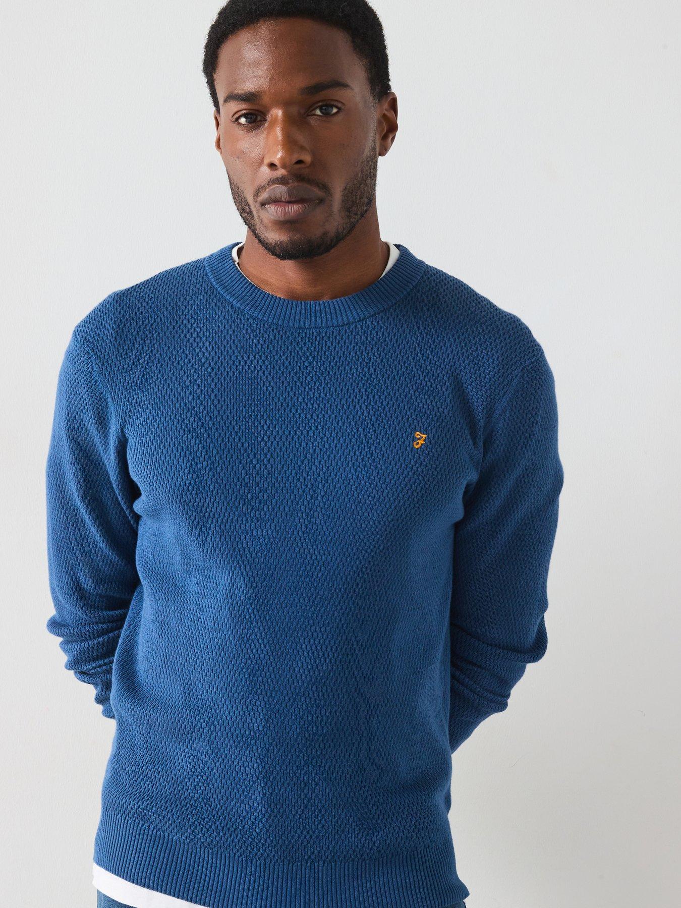 farah-rainhill-crew-neck-regular-fit-sweater-dark-grey