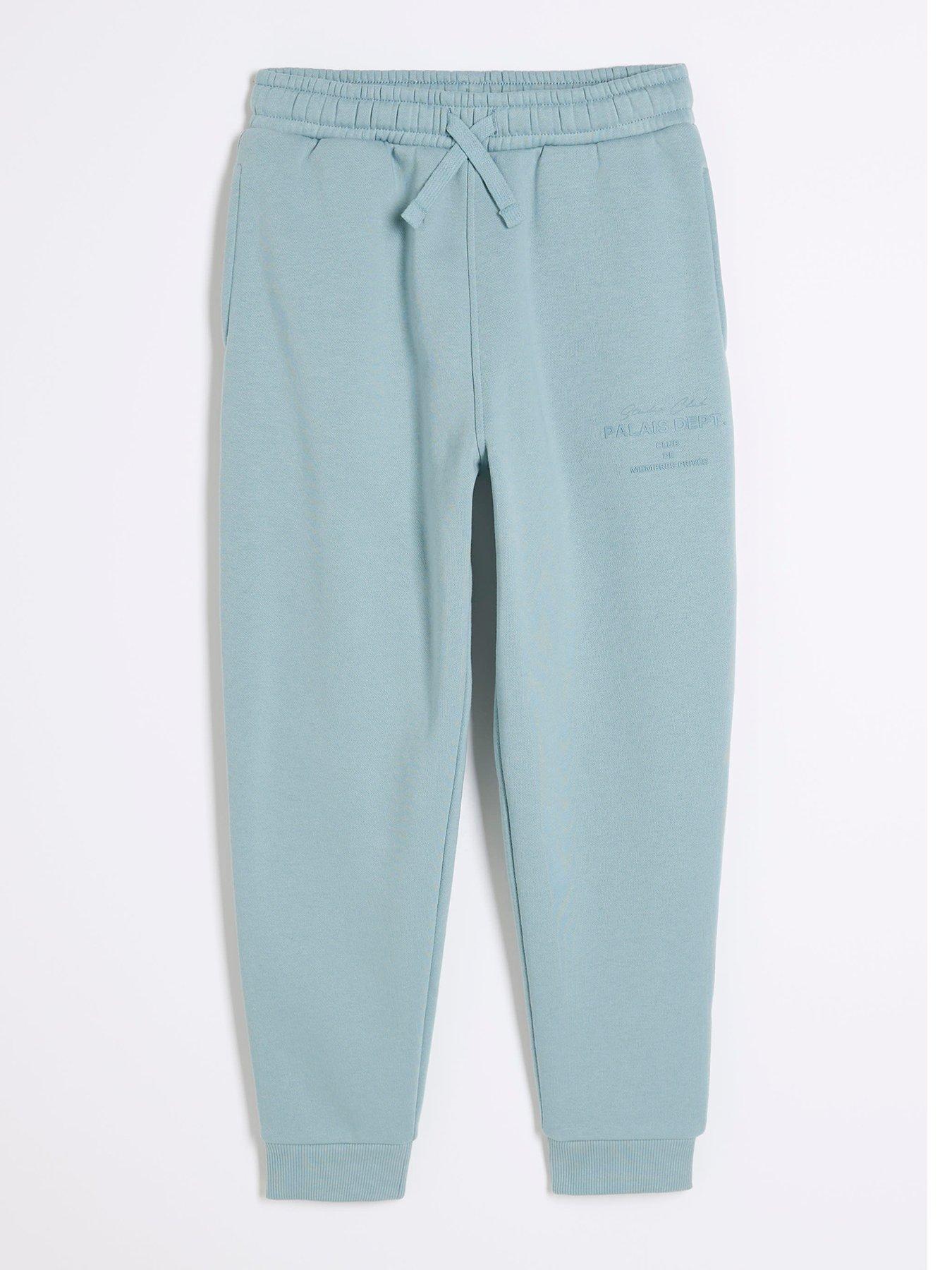  image of river-island-boys-essentials-joggers-blue