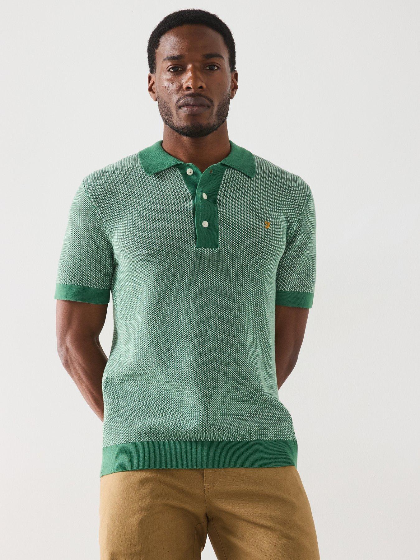 farah-sandford-knit-short-sleeve-relaxed-fit-polo-shirt-green