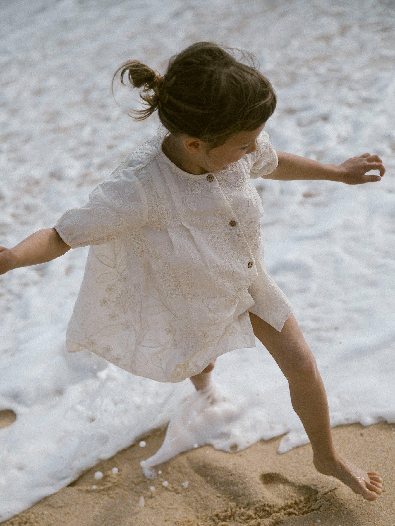 lil-atelier-mini-girls-button-front-short-sleeve-dress-turtledove
