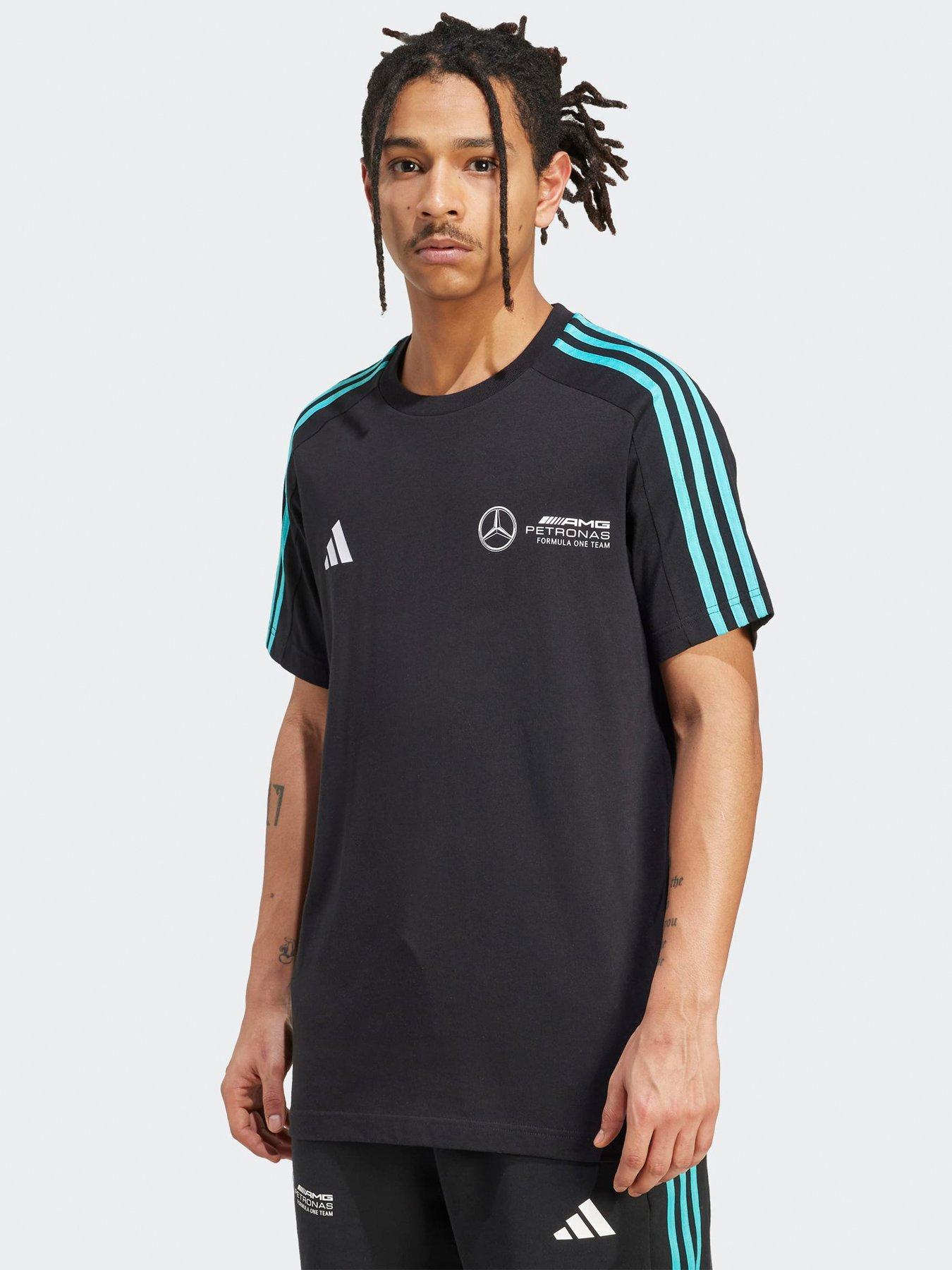 undefined Mens Mercedes Dna T-Shirt - Black