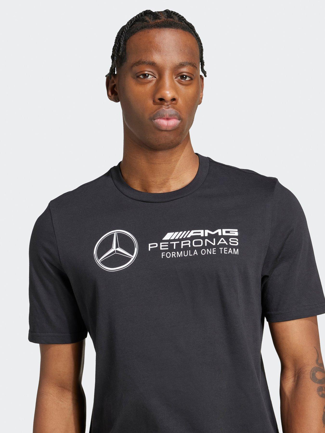  image of adidas-mens-mercedes-dna-t-shirt-black