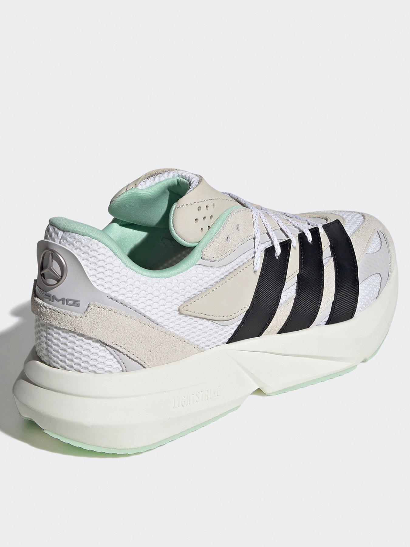  image of adidas-mens-mercedes-light-blaze-shoe-white