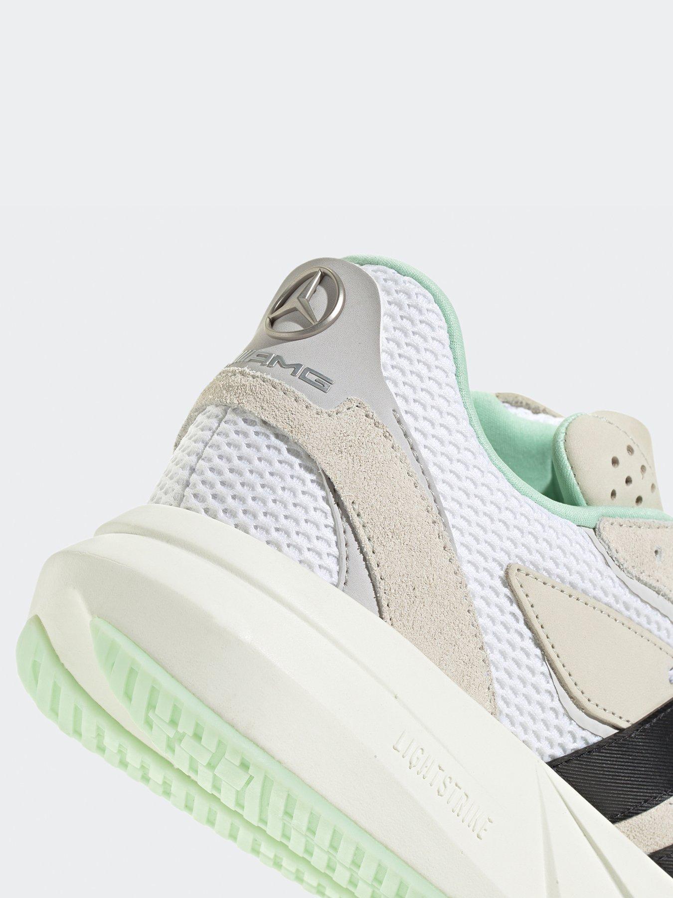  image of adidas-mens-mercedes-light-blaze-shoe-white