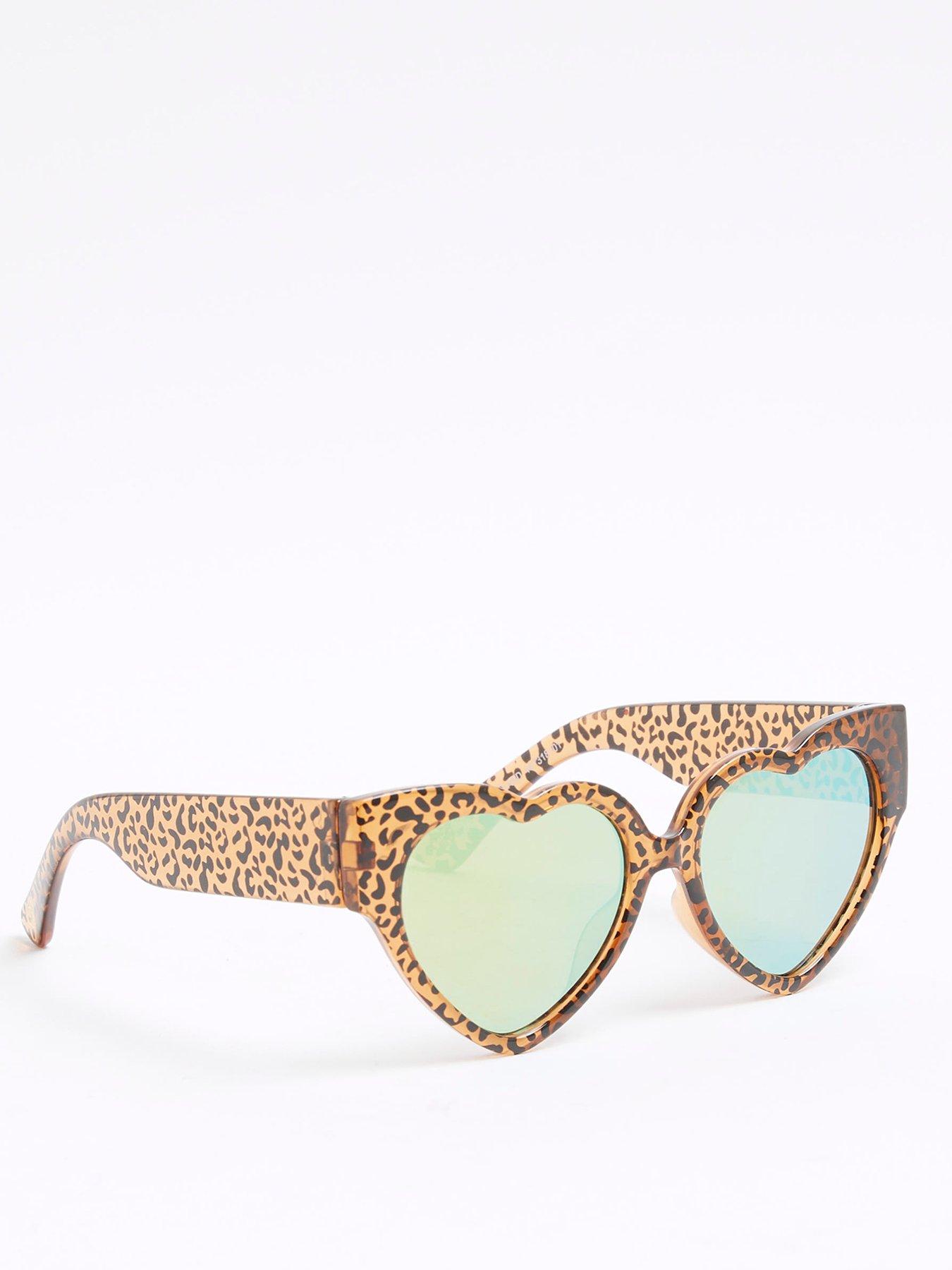 river-island-mini-mini-girls-leopard-heart-sunglasses-leopard-brown