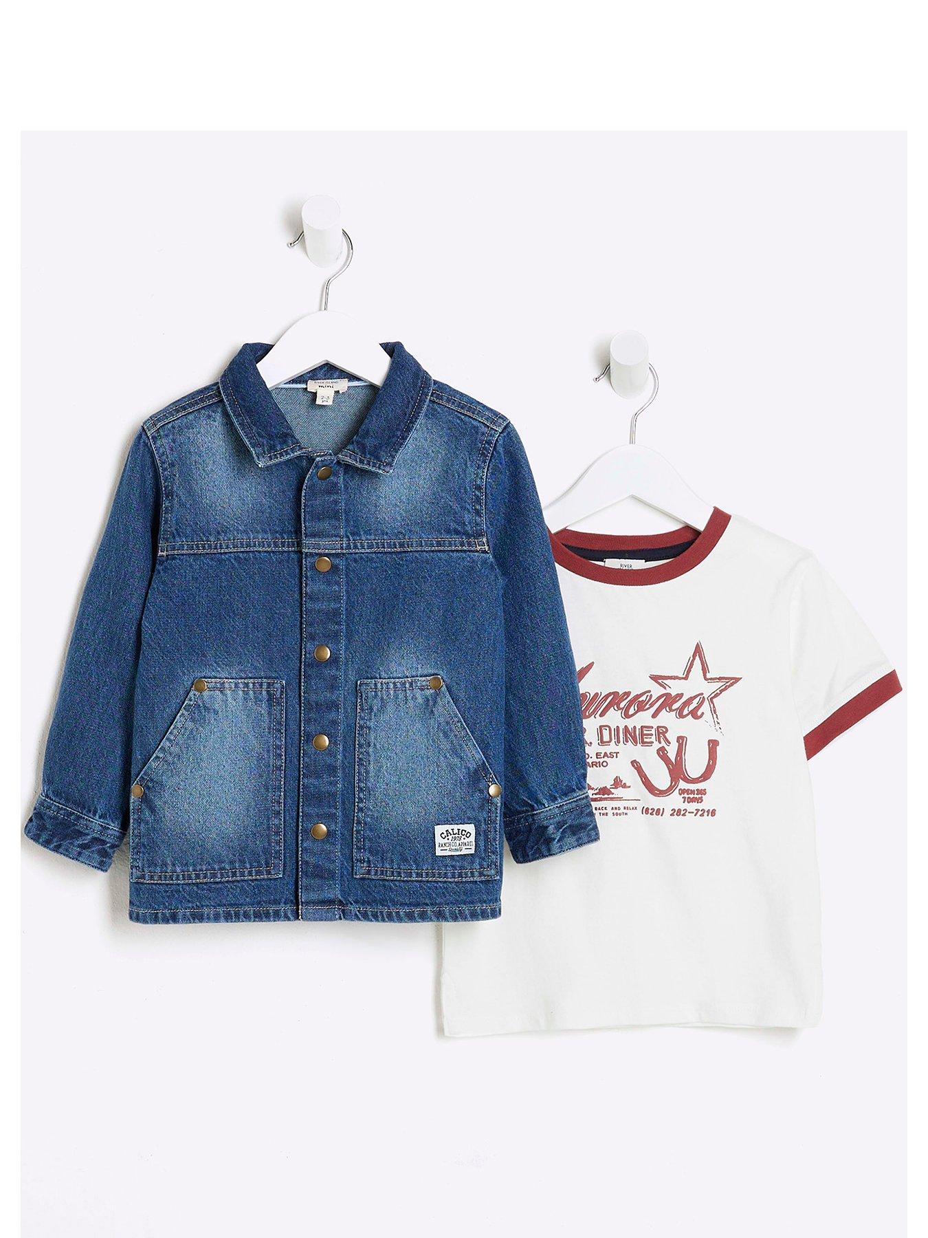 river-island-mini-mini-boys-denim-shacket-t-shirt-set-mid-blue