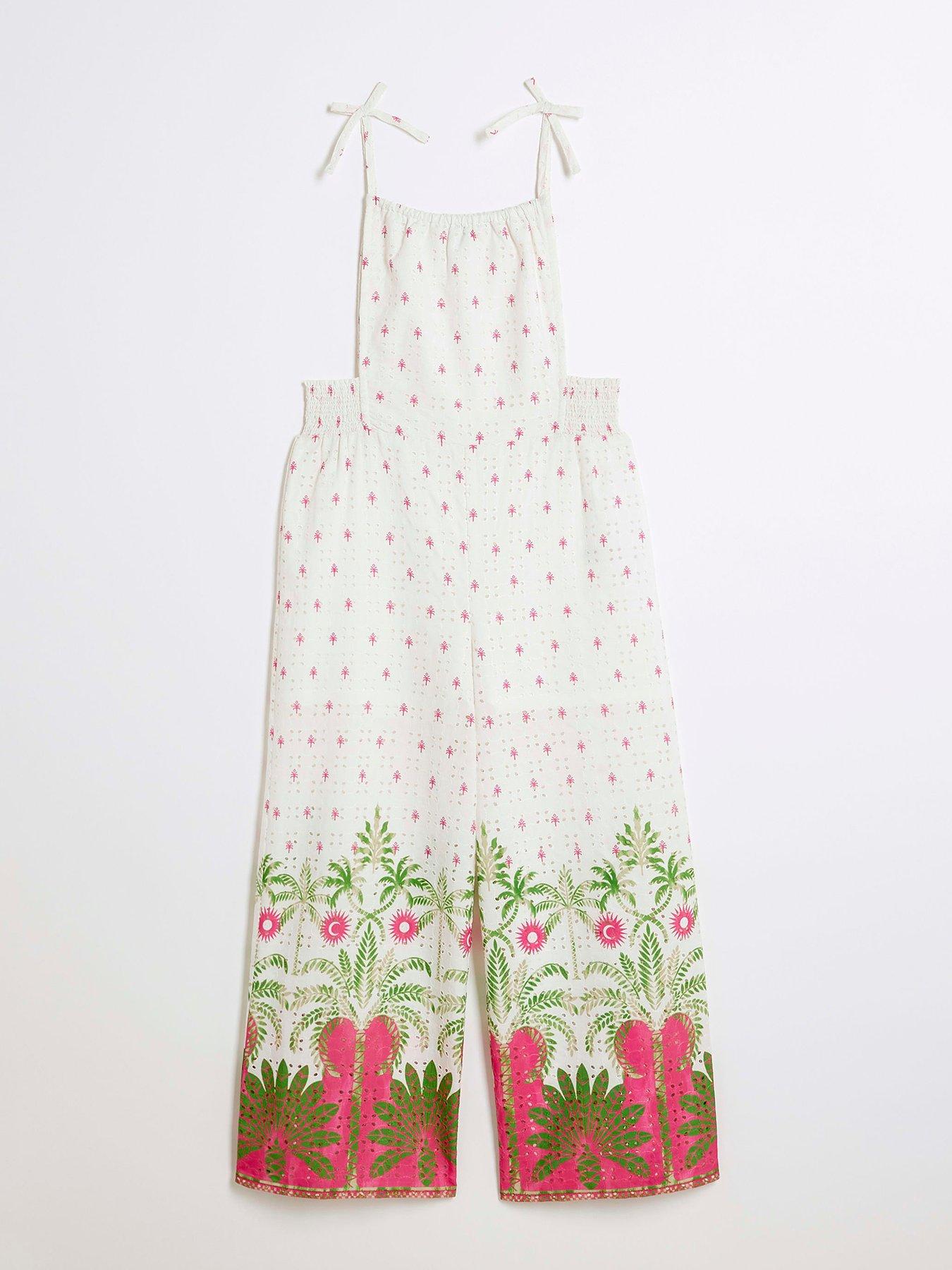 river-island-girls-tropical-palm-beach-jumpsuit-cream