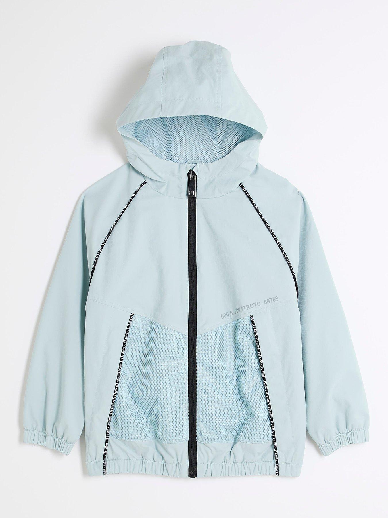 river-island-boys-sporty-piped-rainmac-jacket-blue