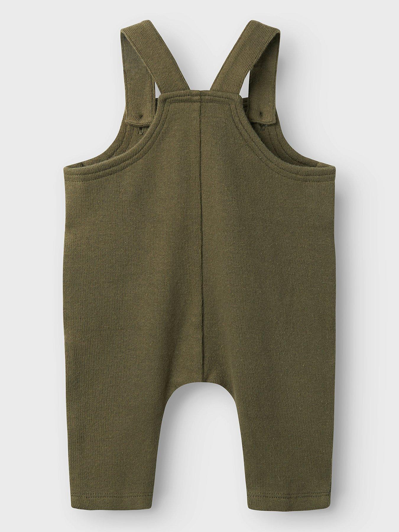  image of lil-atelier-baby-boys-jersey-dungaree-kalamata