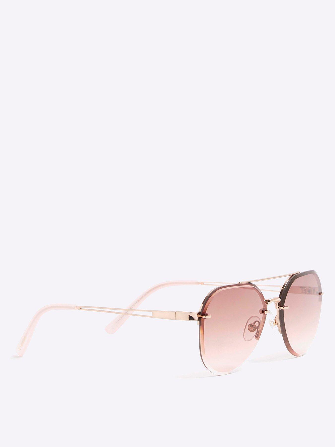 river-island-girls-metal-rimless-aviator-sunglasses-pink
