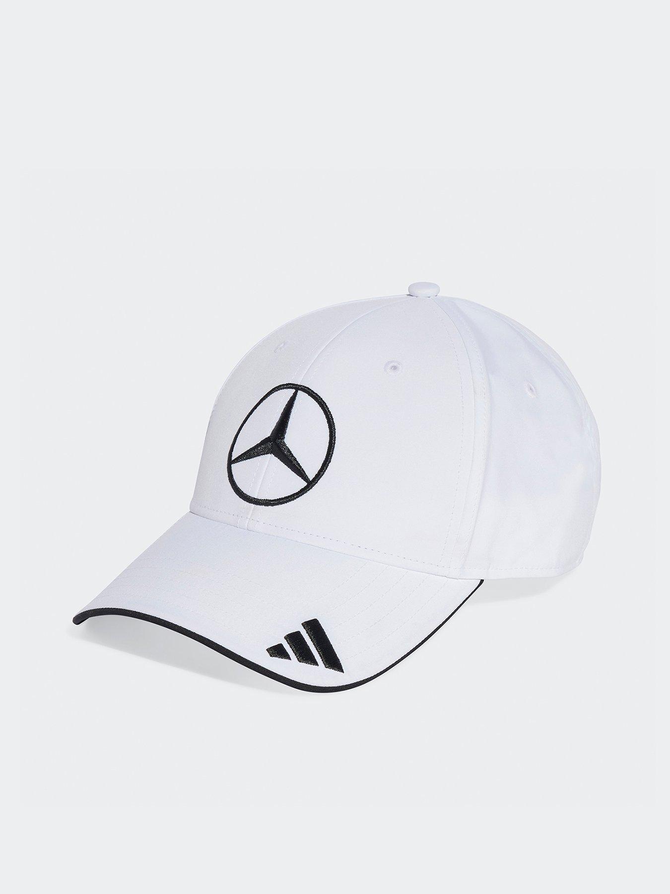 Image 1 of 4 of adidas Mens Mercedes Drivers Cap -white