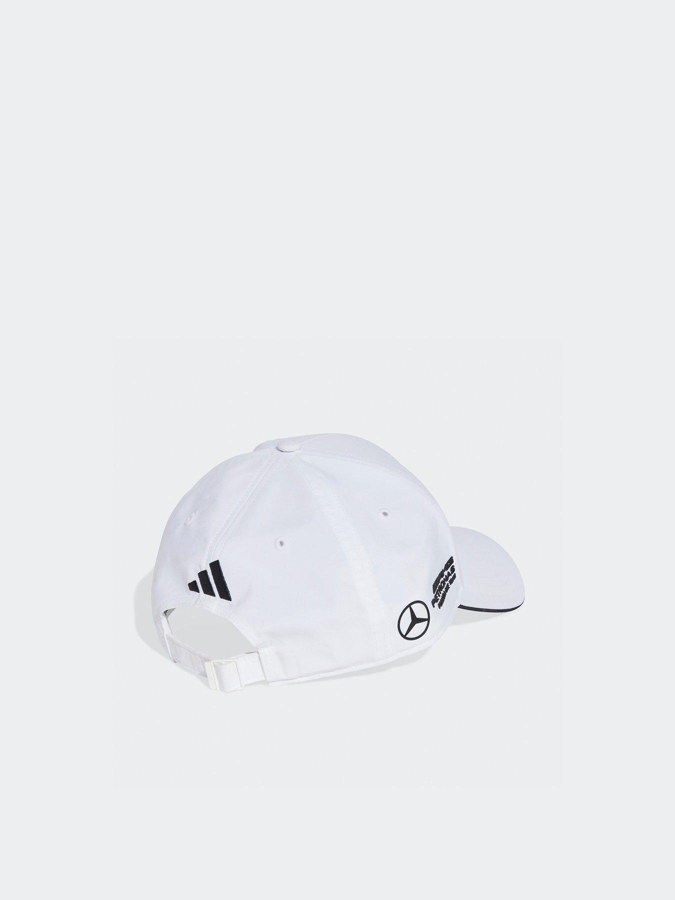 Image 2 of 4 of adidas Mens Mercedes Drivers Cap -white