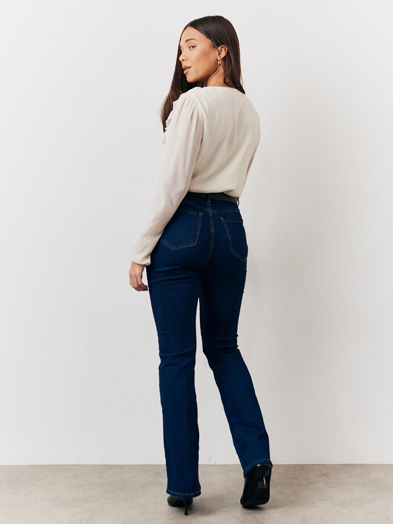  image of in-the-style-button-frill-bodysuit-cream