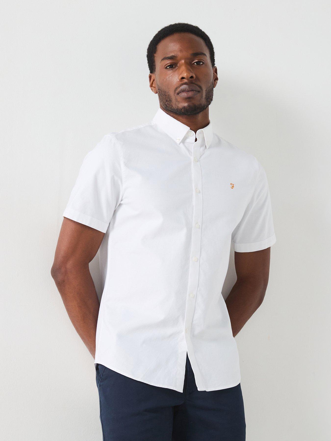 farah-brewer-short-sleeve-slim-fit-shirt-white