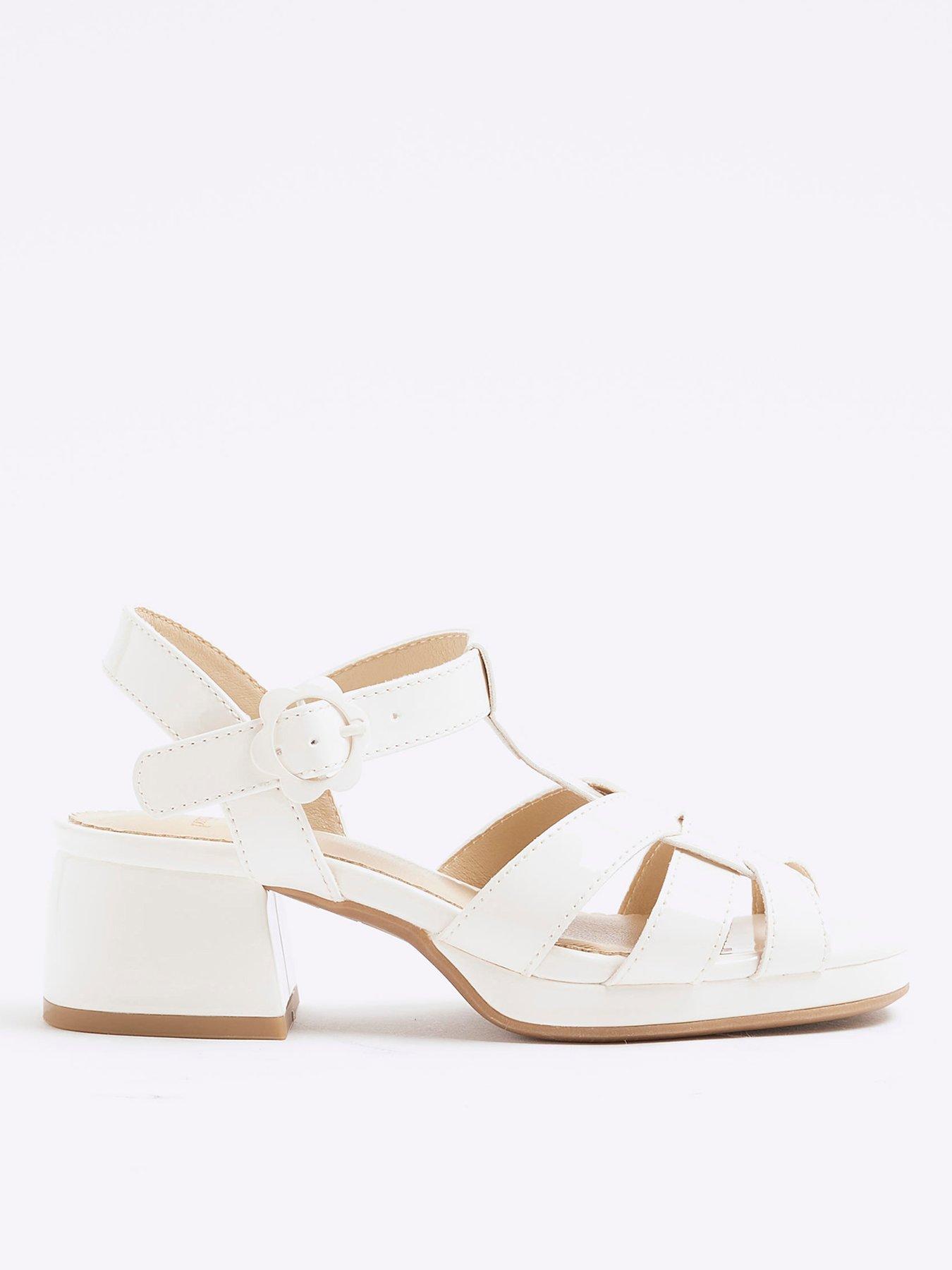 river-island-girls-caged-block-heeled-sandals-cream