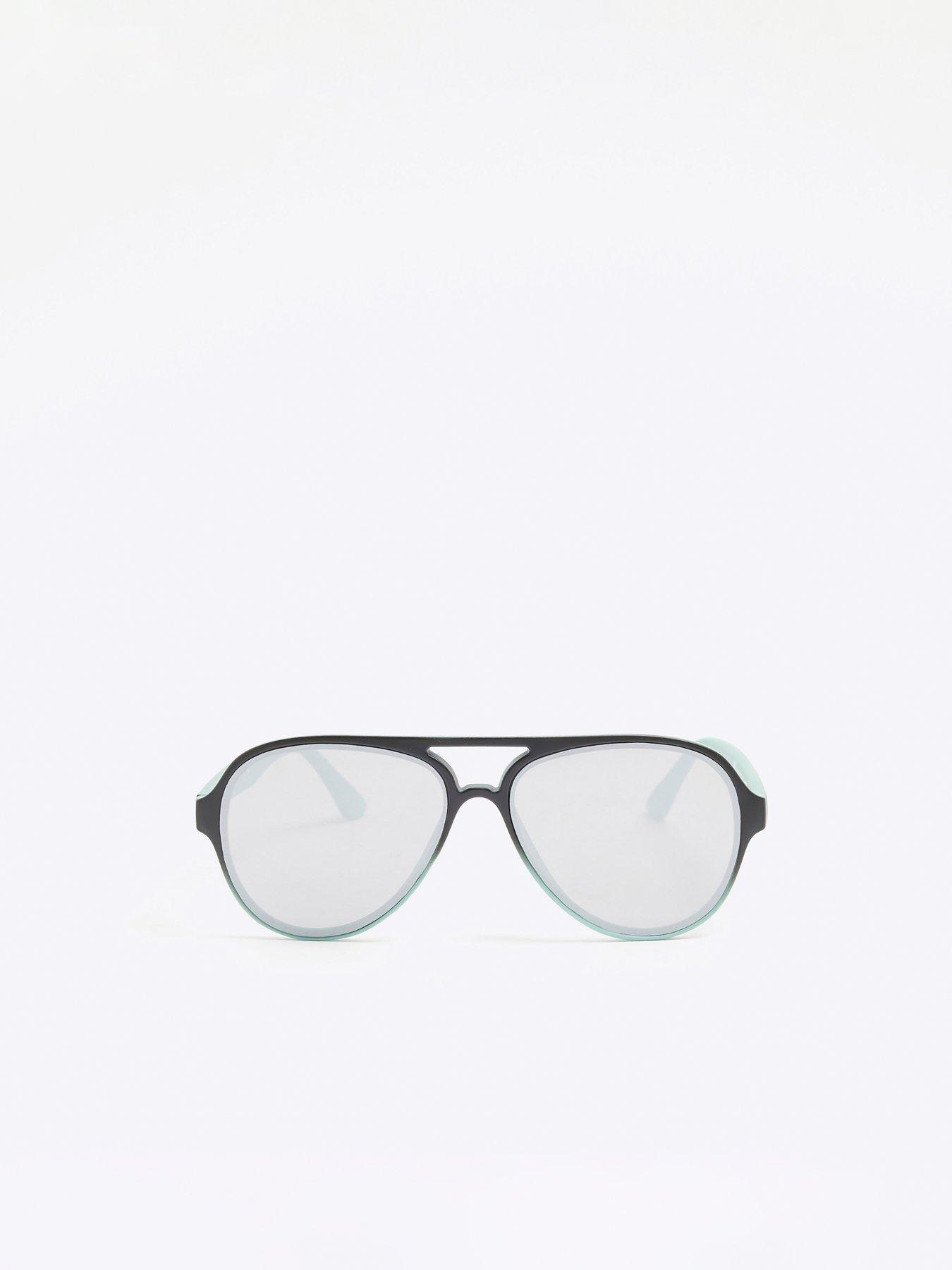 undefined Boys Ombre Aviator Sunglasses - Black