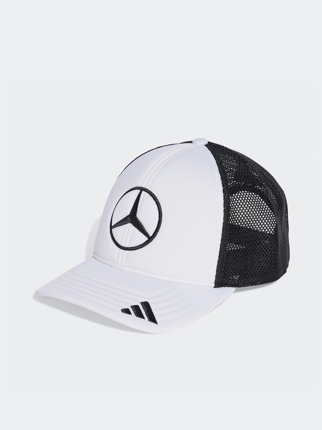 adidas Mens Mercedes Trucker Cap -white