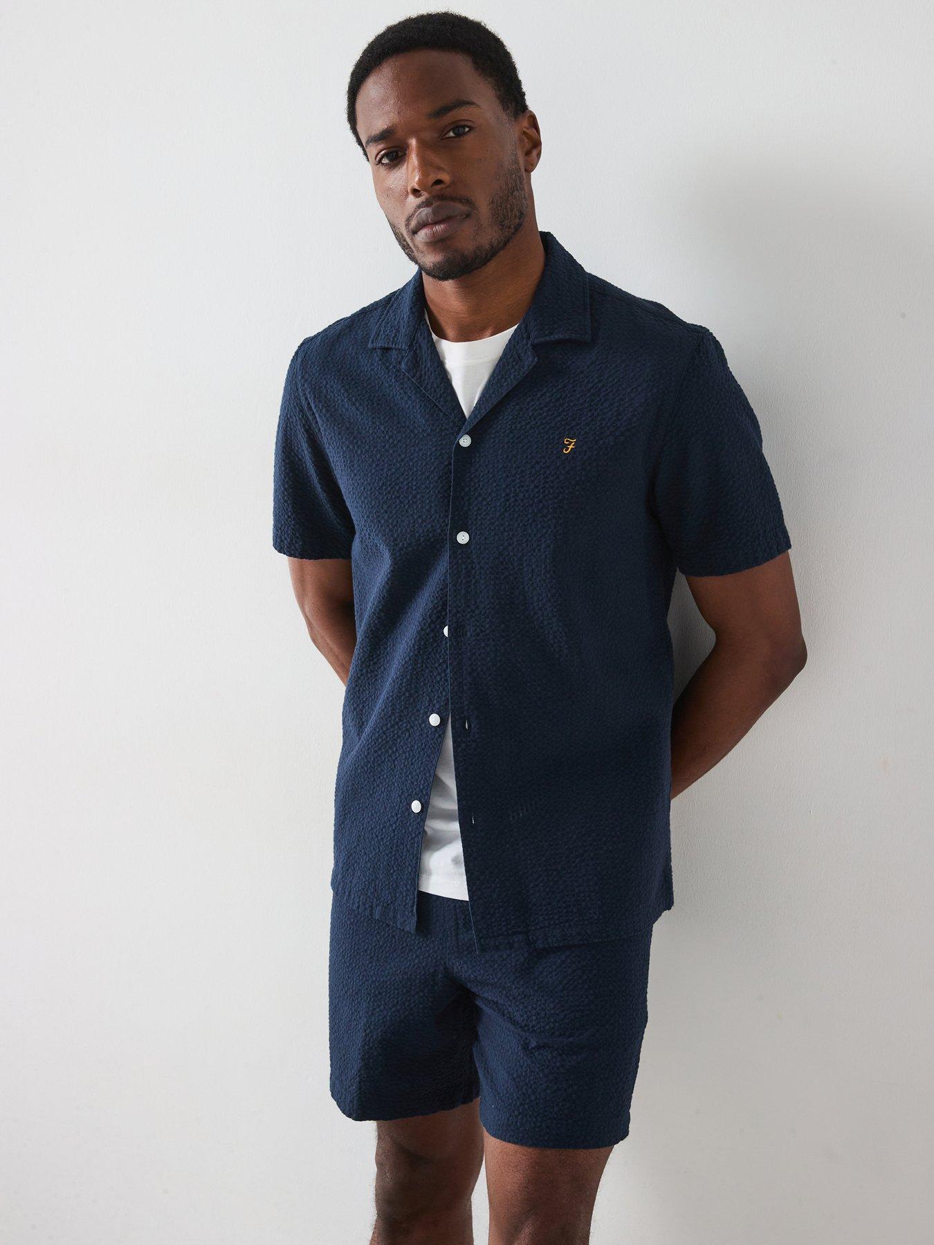 farah-rutherford-short-sleeve-revere-casual-fit-shirt-navy