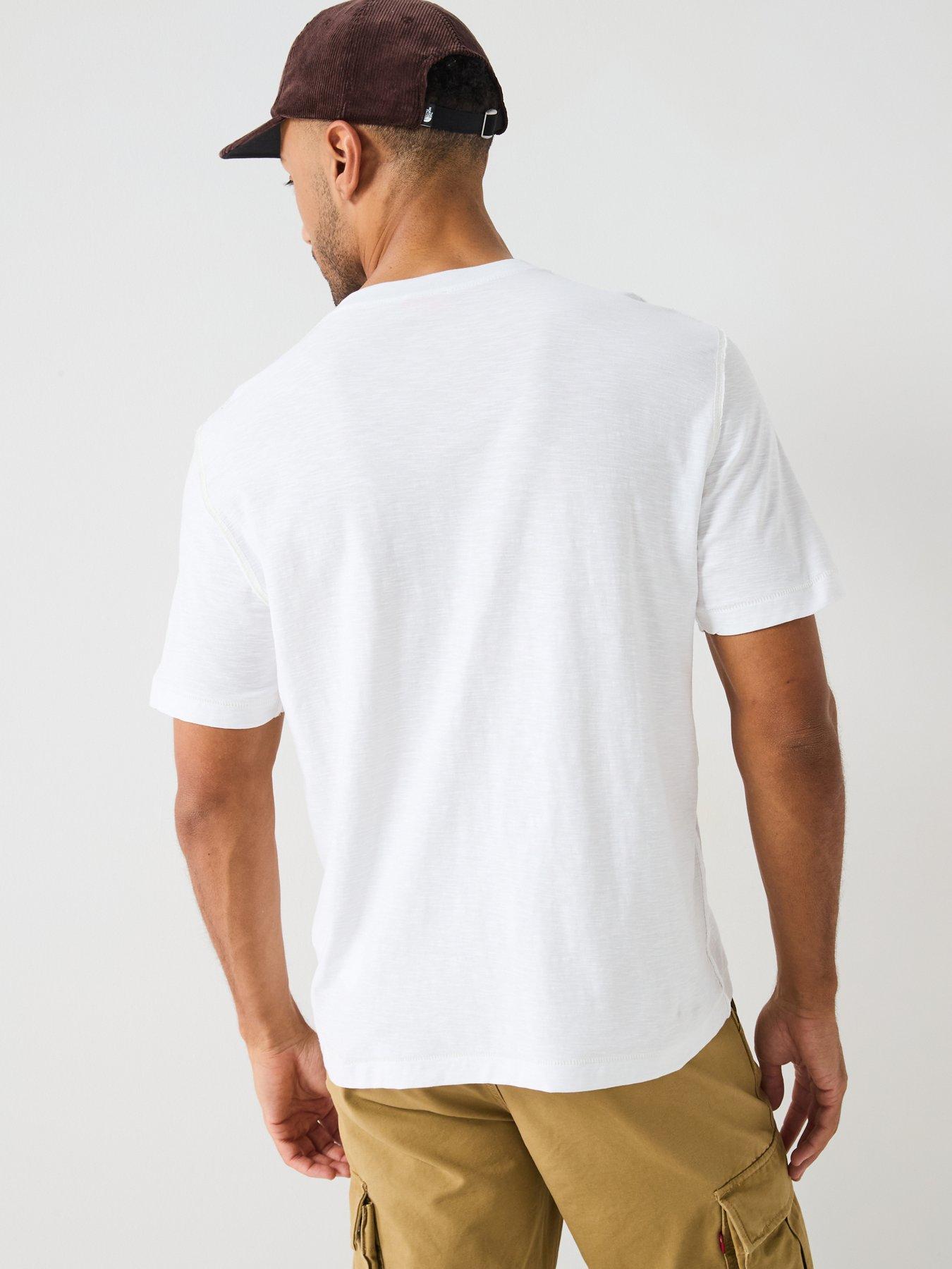 stillFront image of diesel-t-adjust-r11-graphic-t-shirt--white