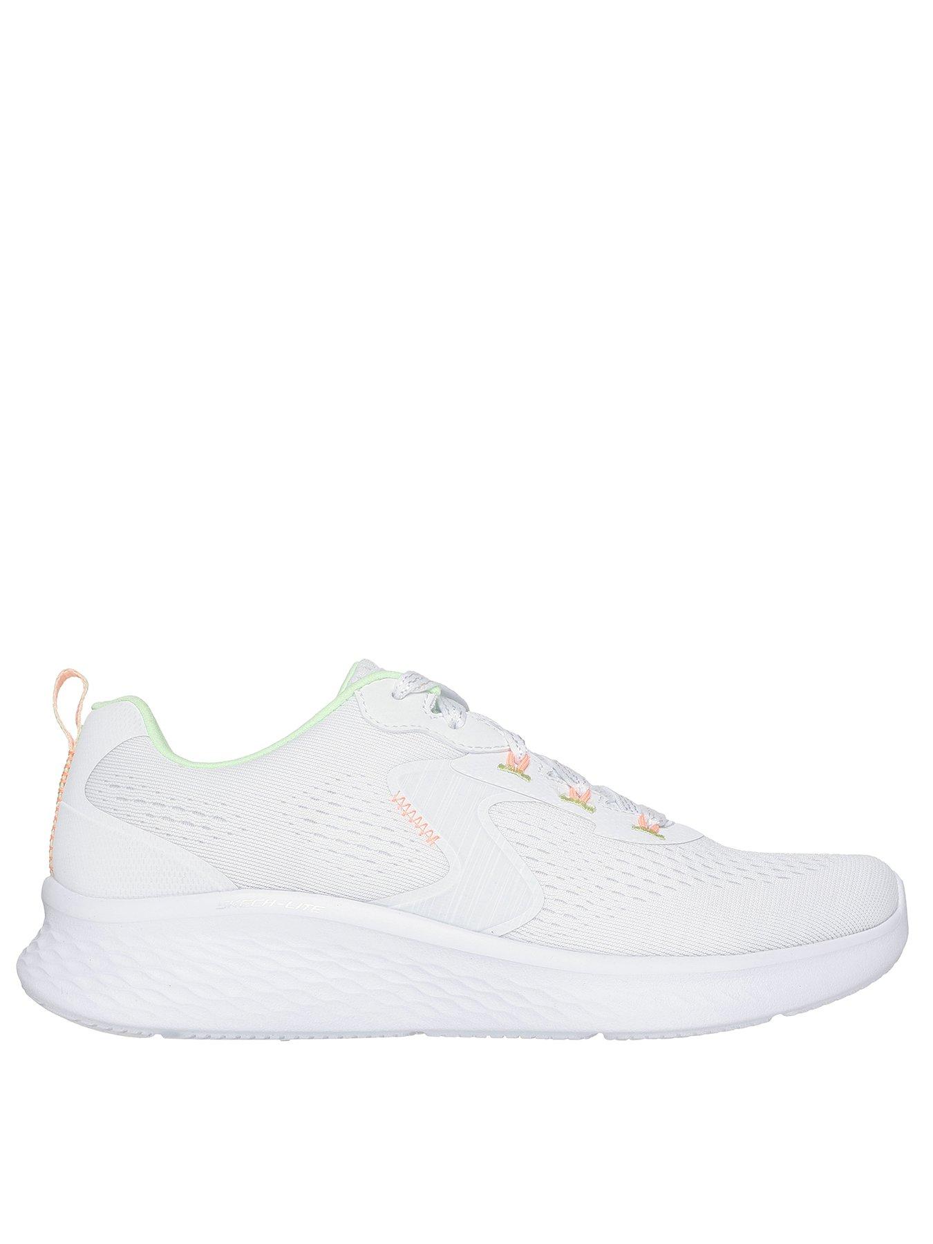 undefined Skech-lite Pro Bright Skies Lace-up  Trainer - White