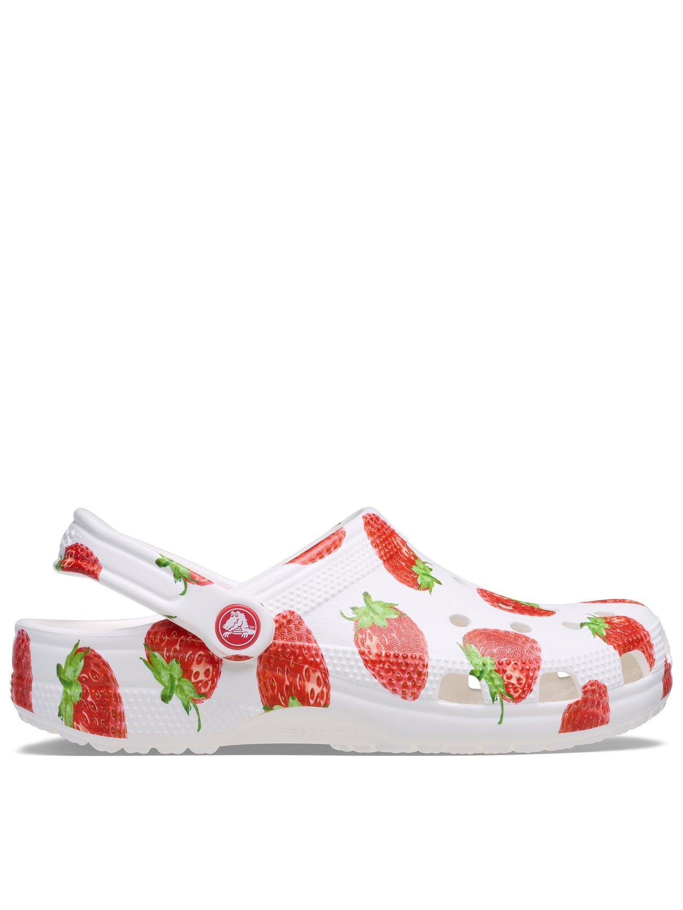 Crocs Classic Fresh Fruits Clogs - Red