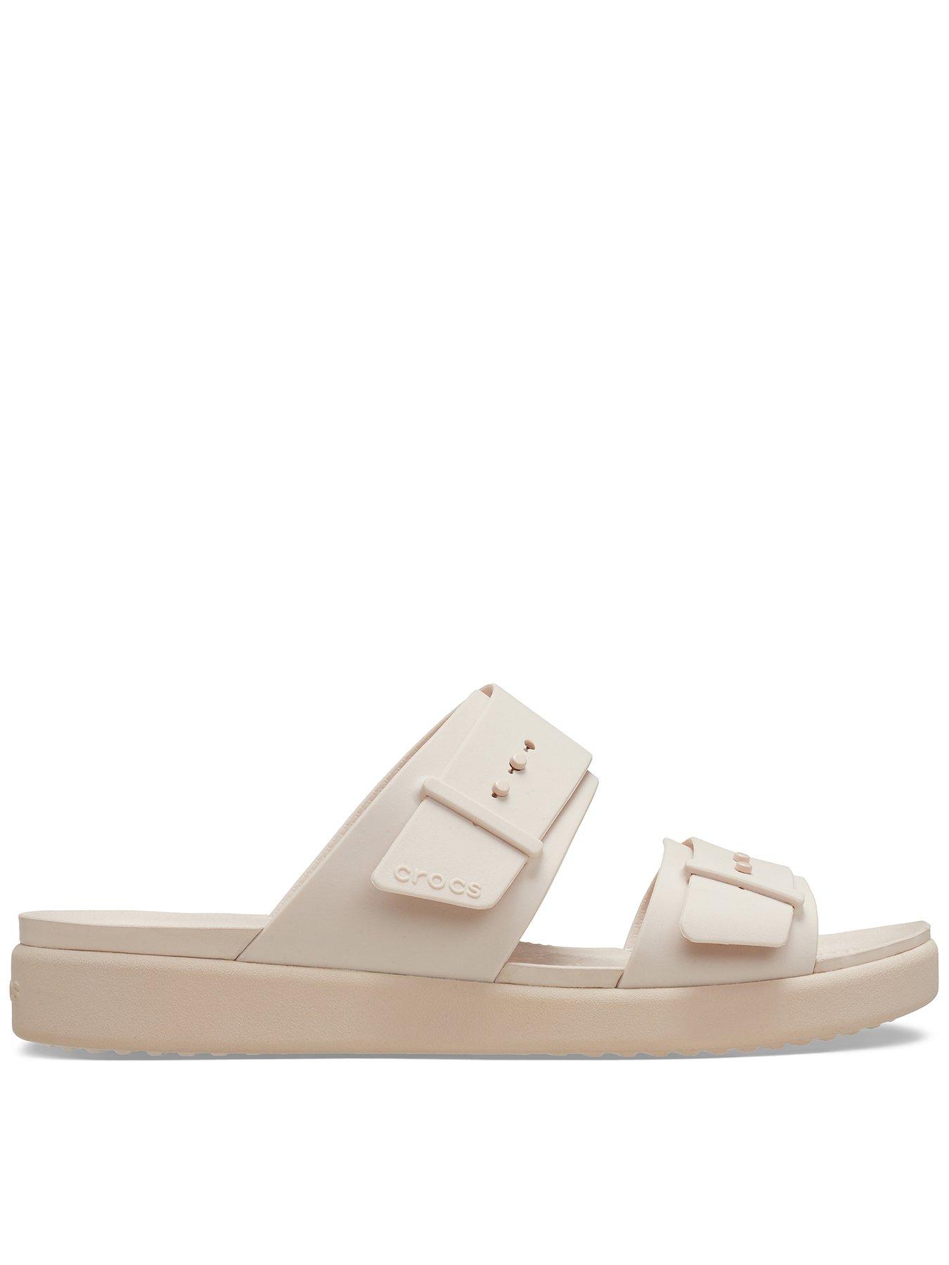 undefined Brooklyn Buckle Flat Sandal - Pink