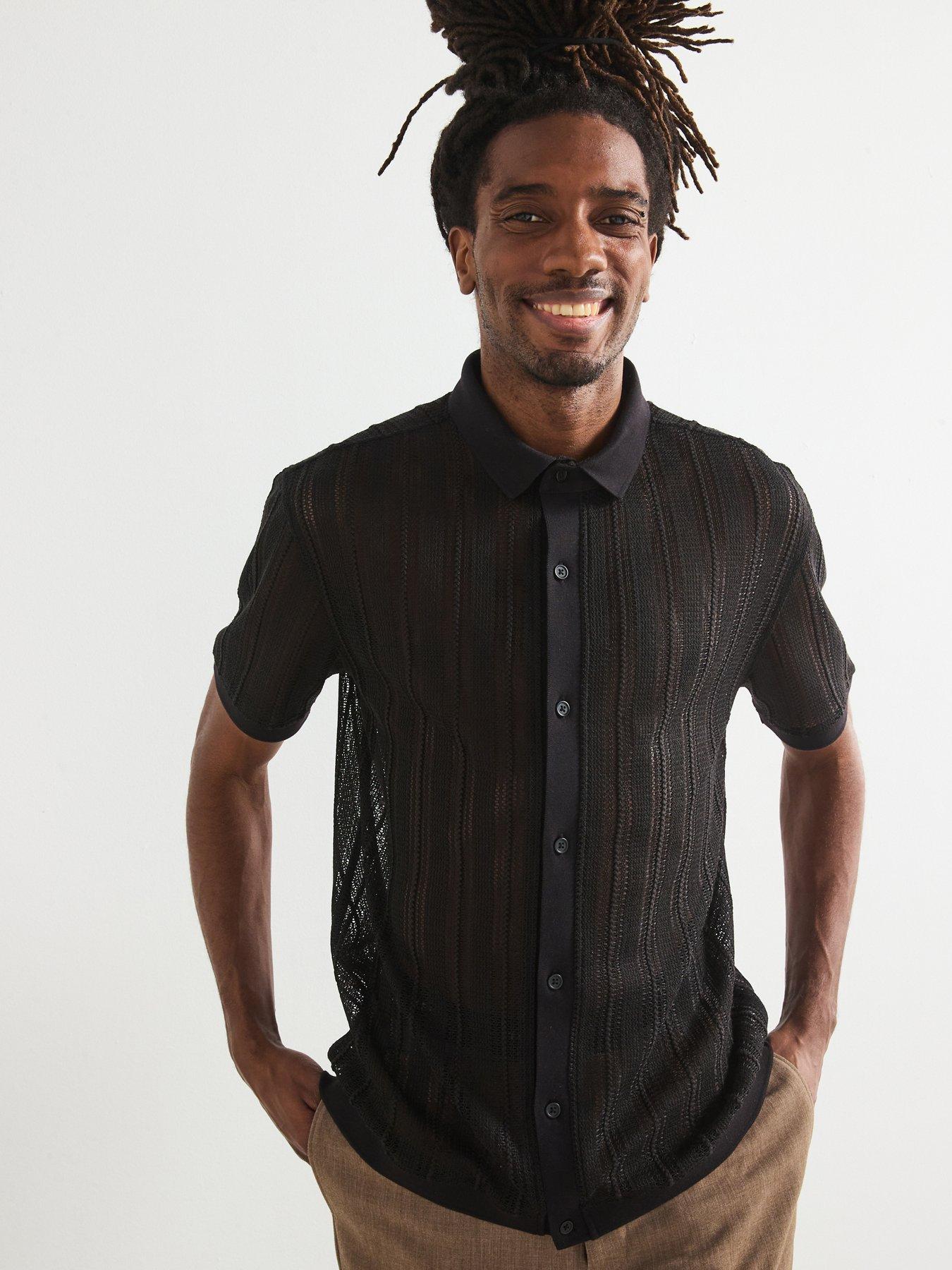 very-man-crochet-shirt-black