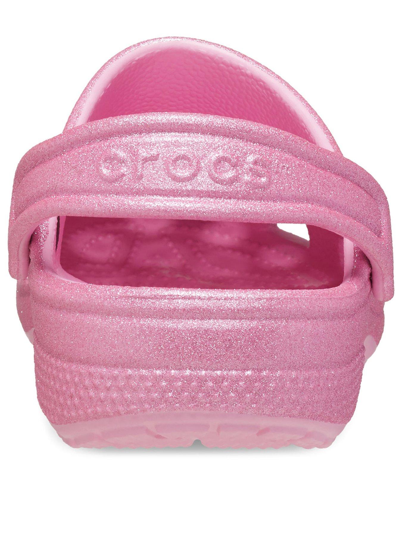 Image 3 of 6 of Crocs Classic Glitter Clog K - Pink