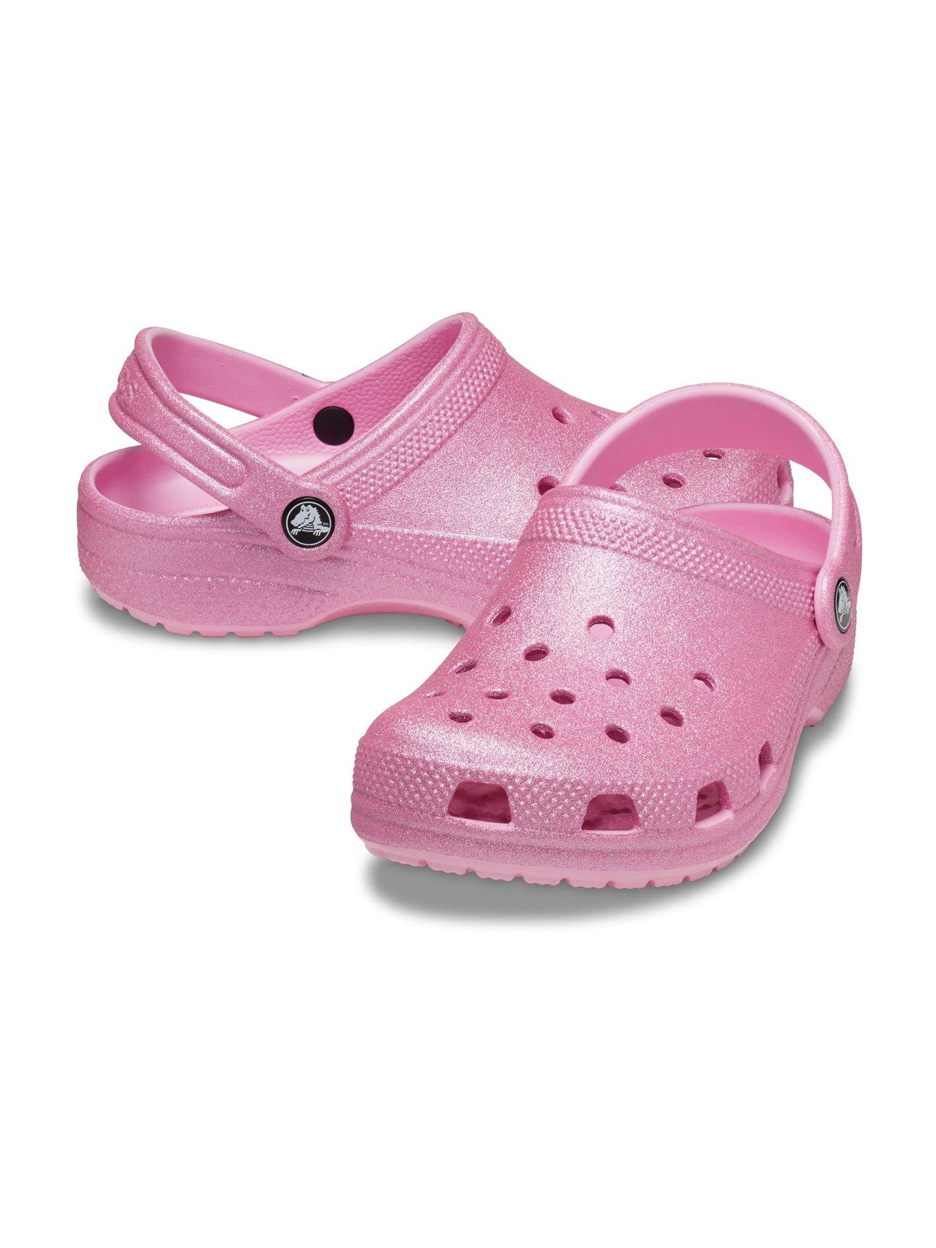 Image 6 of 6 of Crocs Classic Glitter Clog K - Pink