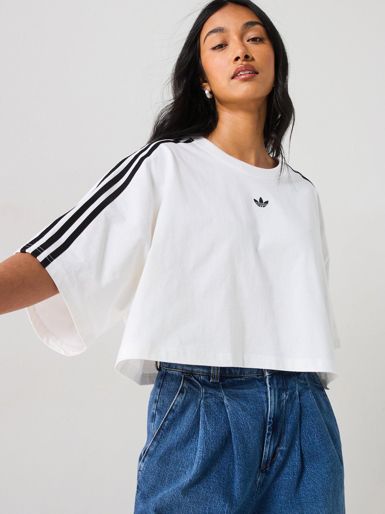 adidas Originals Adilenium Boxy Oversized T-Shirt - White