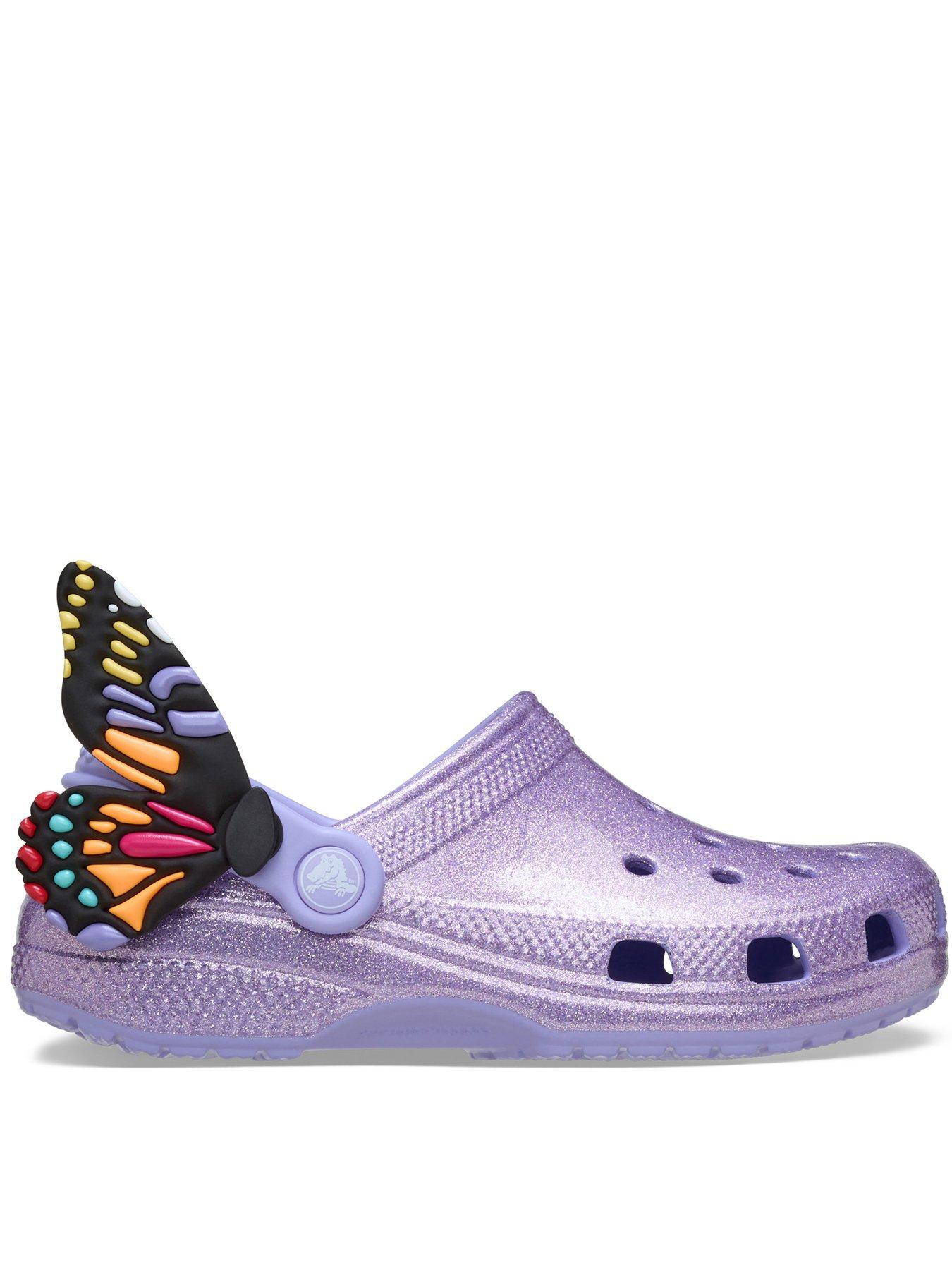 undefined Classic Iam Butterfly Clog T - Purple