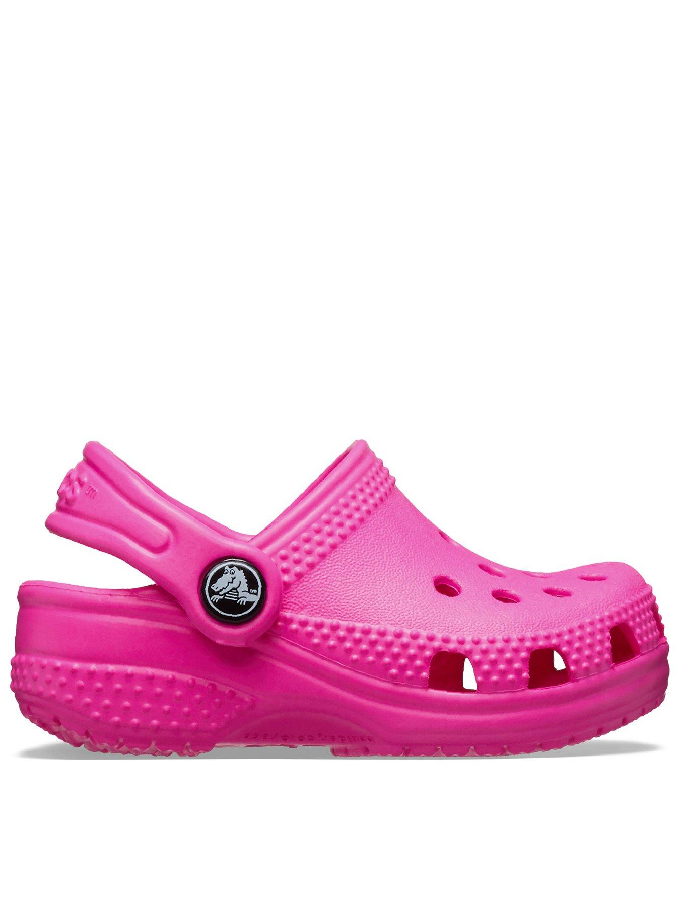 crocs-littles-pink