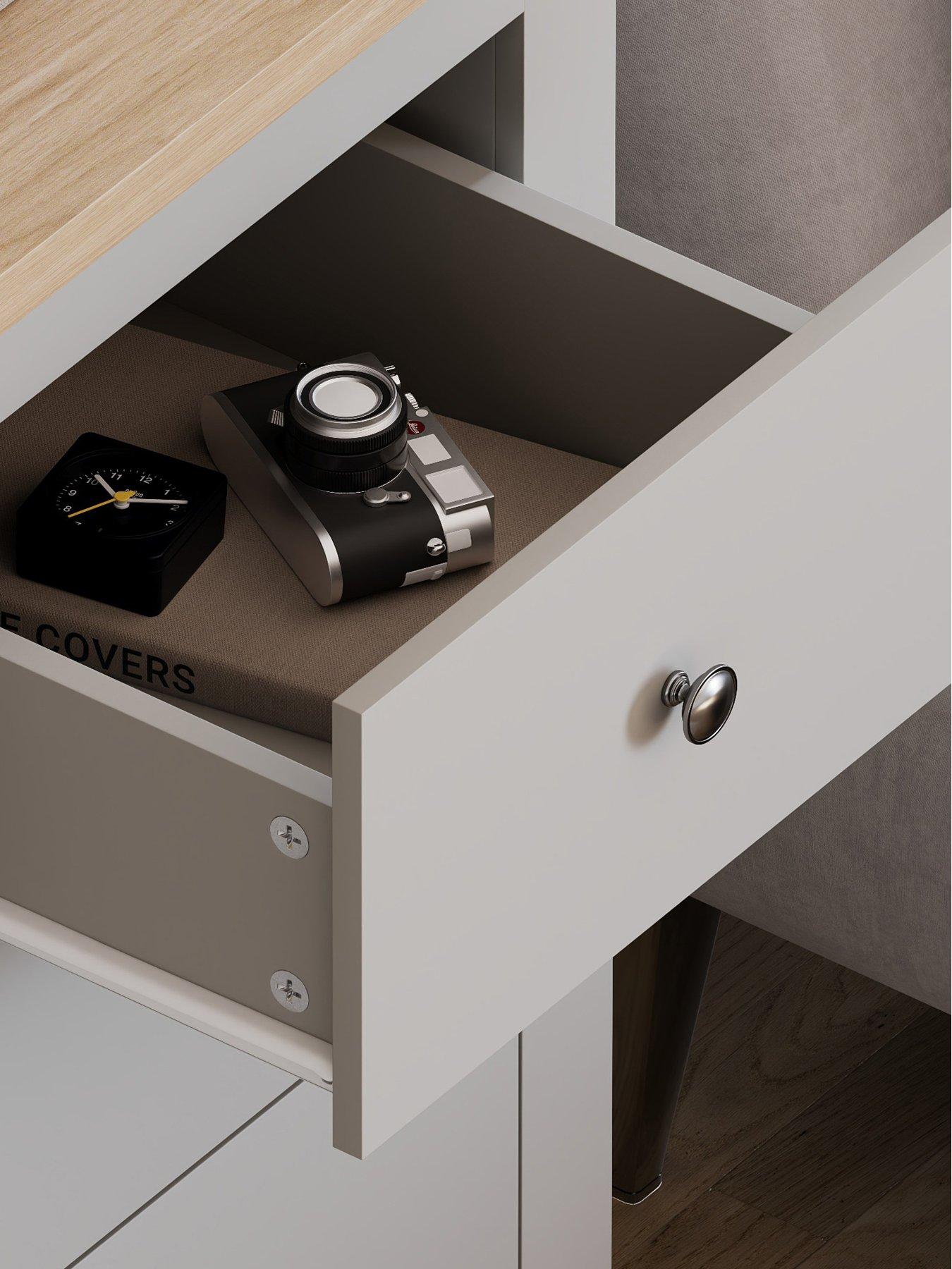 Image 4 of 7 of Vida Designs Arlington 2+3 Drawer Chest