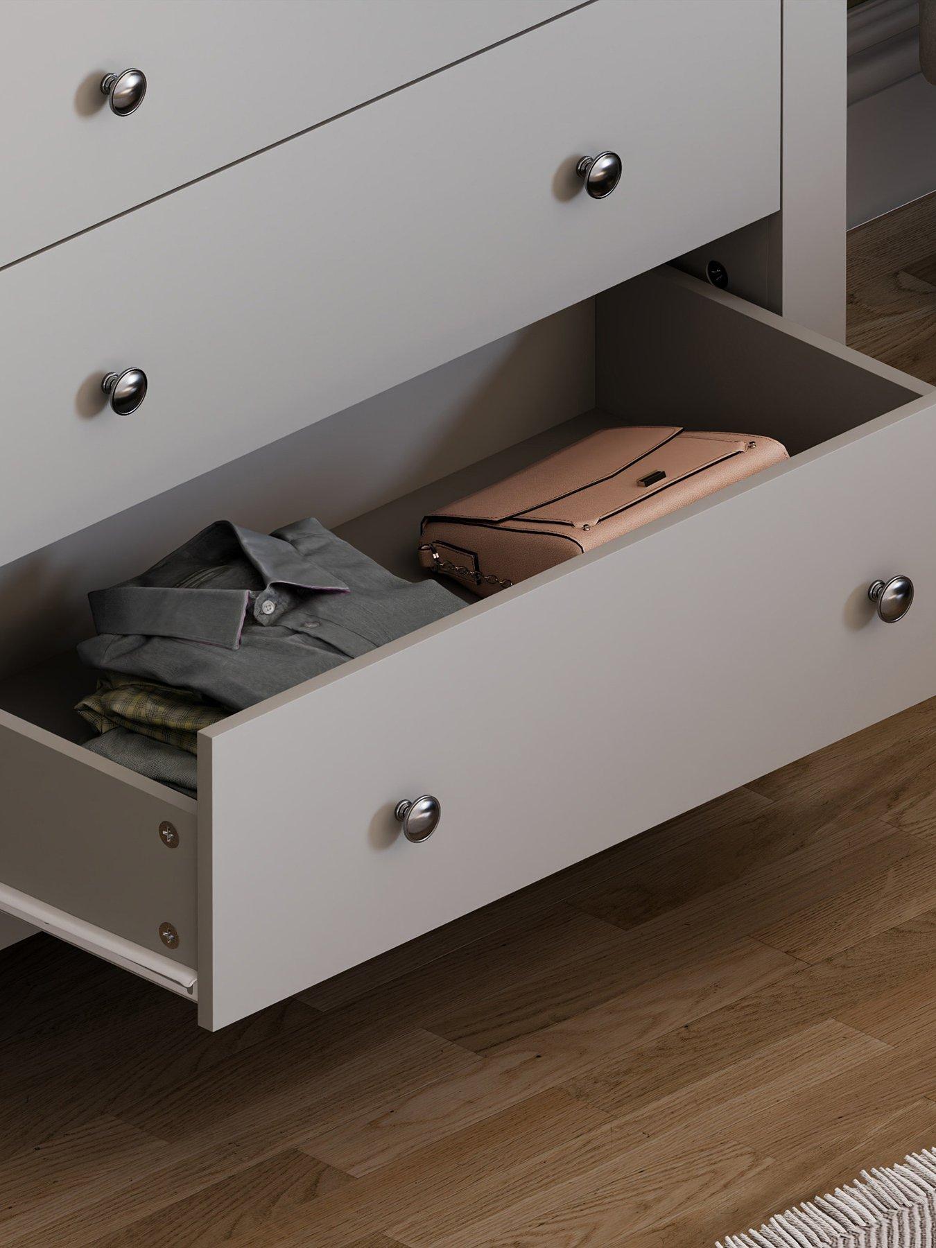 Image 5 of 7 of Vida Designs Arlington 2+3 Drawer Chest
