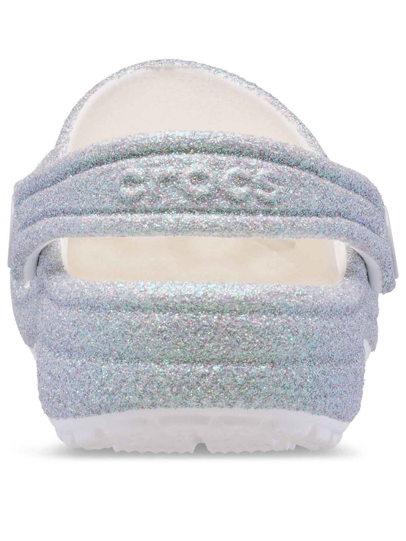  image of crocs-classic-iridescent-glitter-cgk-white
