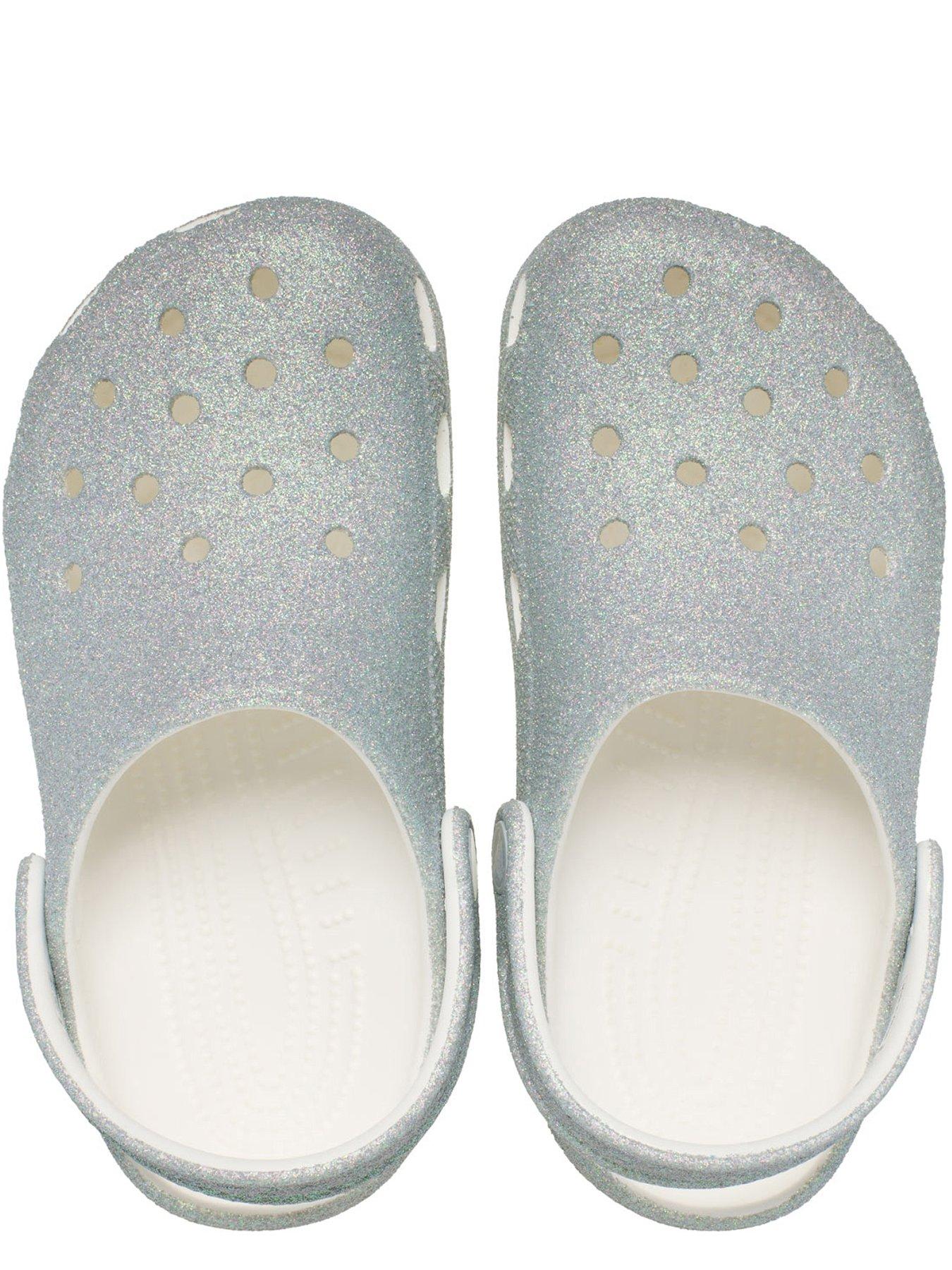  image of crocs-classic-iridescent-glitter-cgk-white