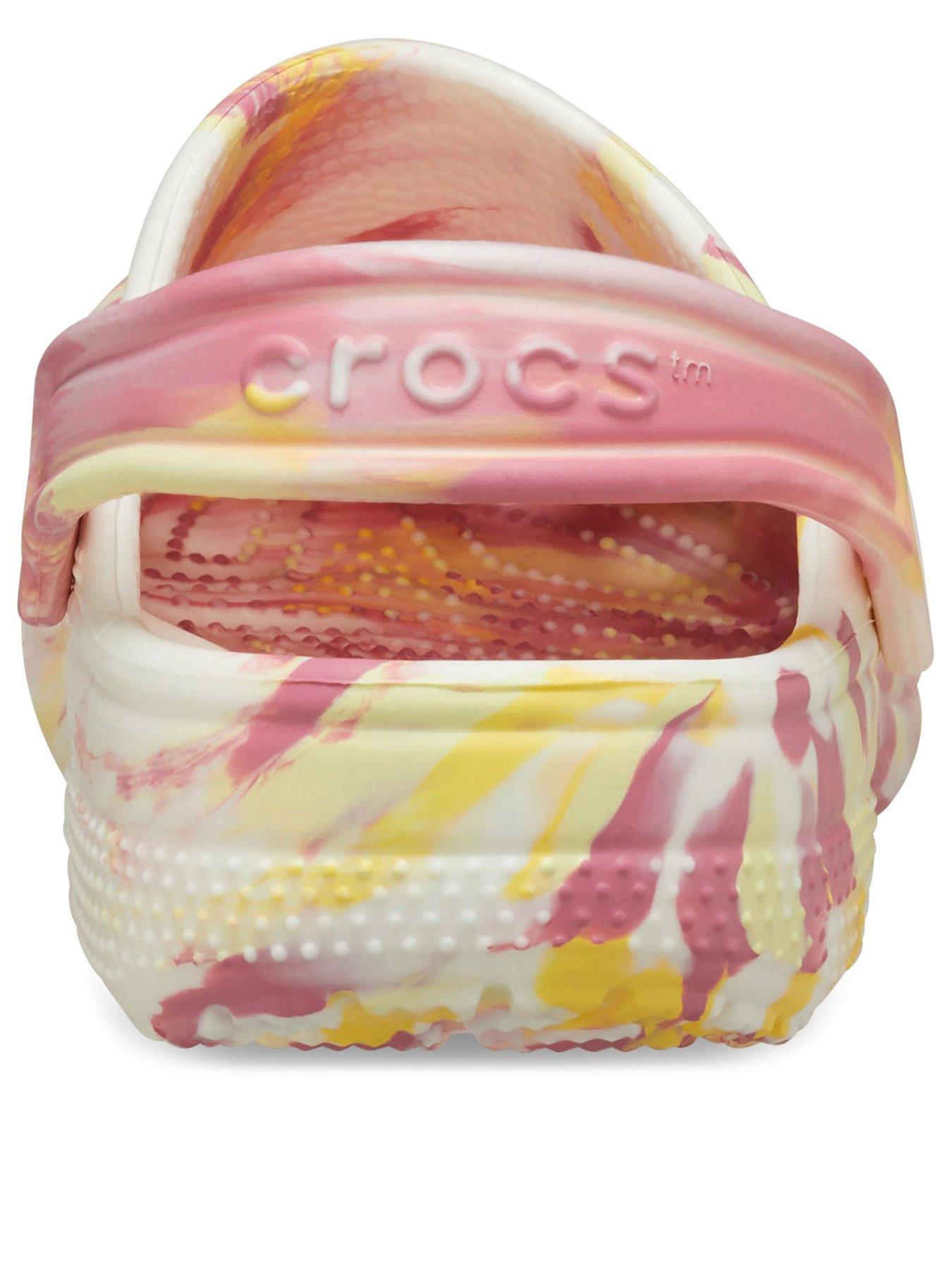  image of crocs-classic-glow-marbled-clog-k-multi