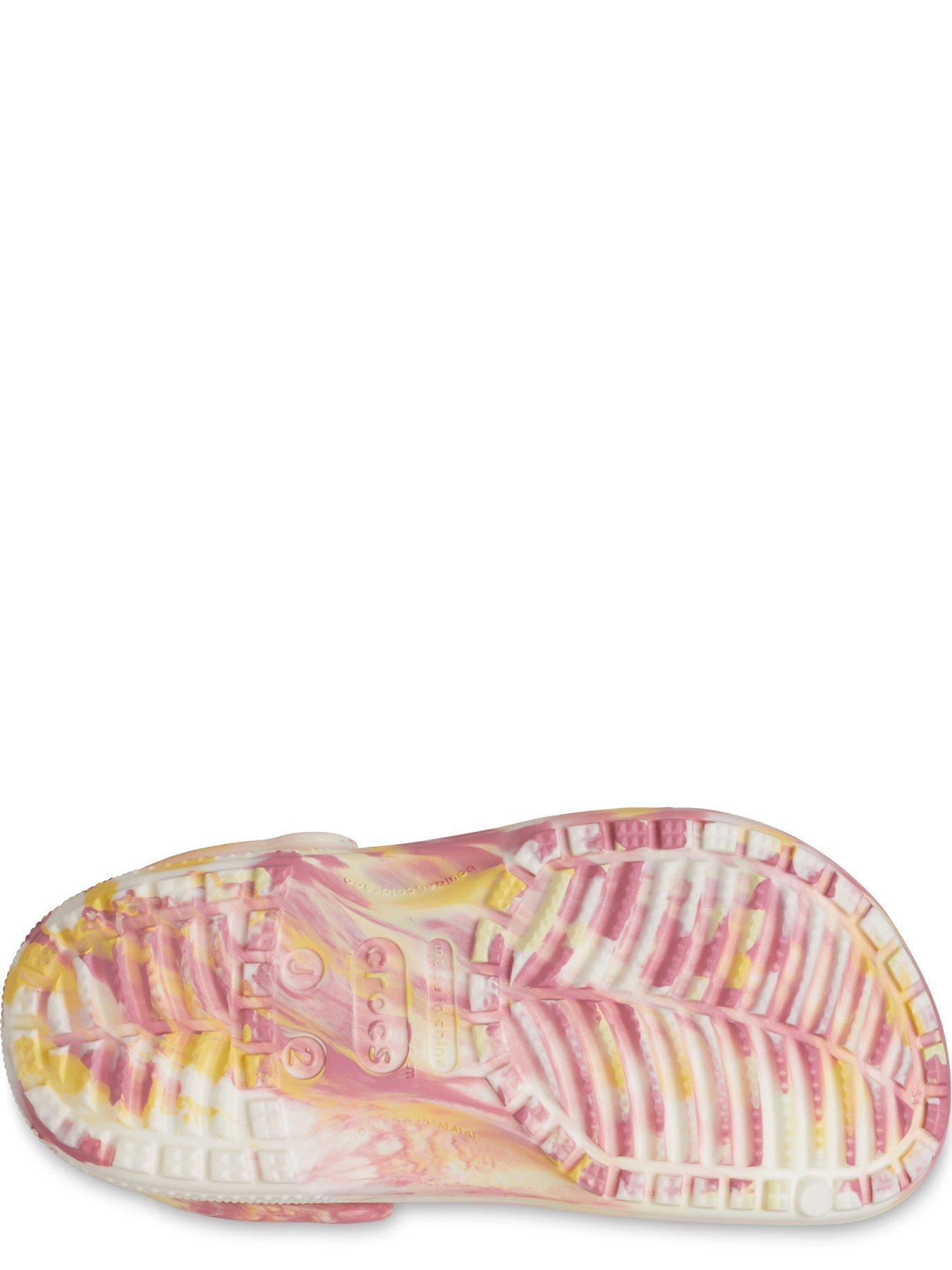  image of crocs-classic-glow-marbled-clog-k-multi